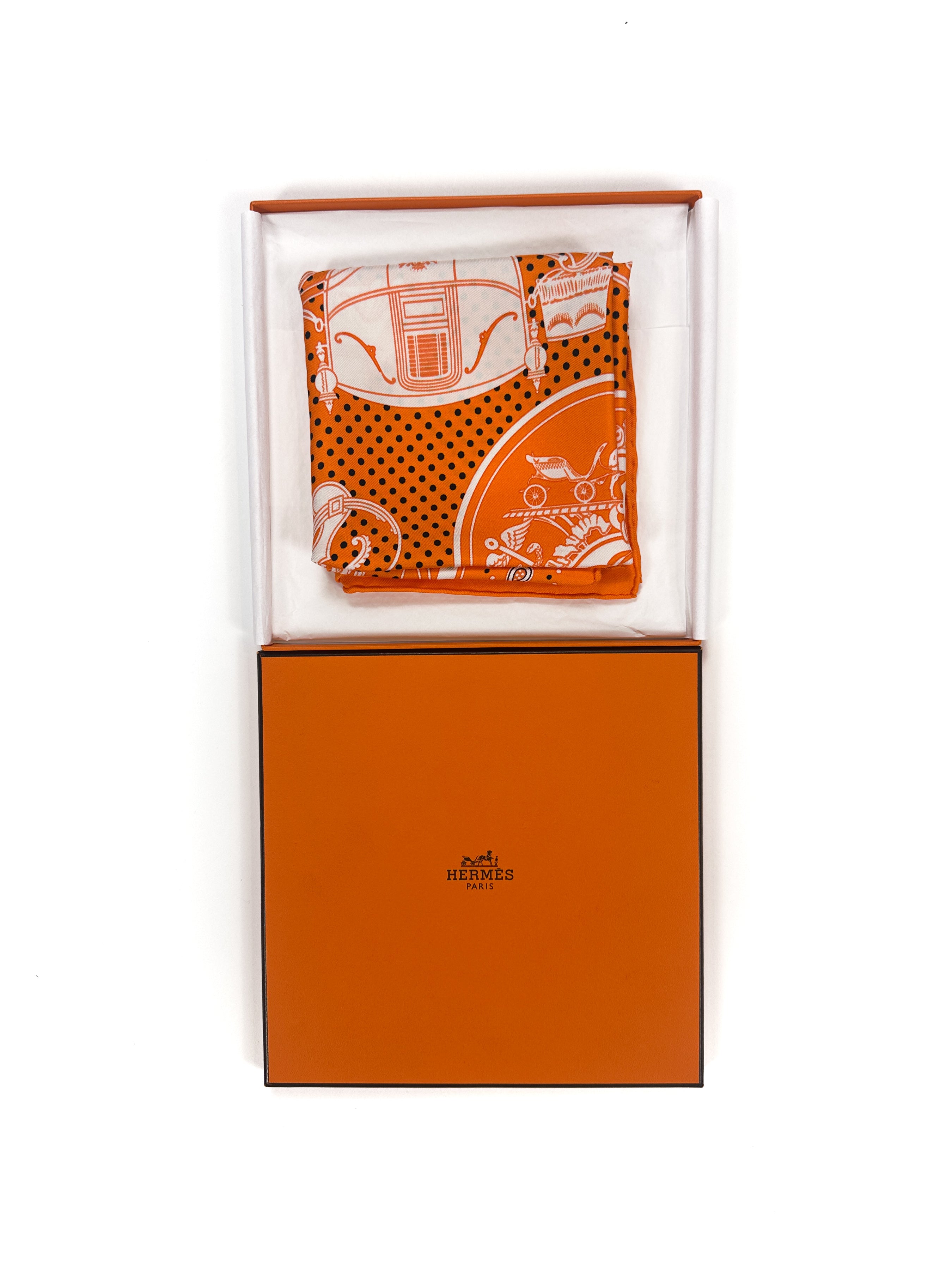 Hermès Ex-Libris Bandana 55