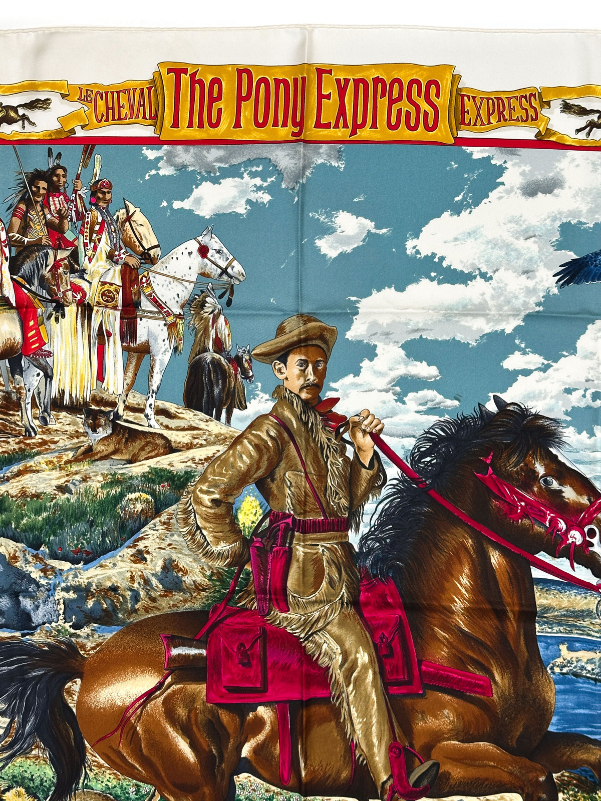 Hermès The Pony Express 90