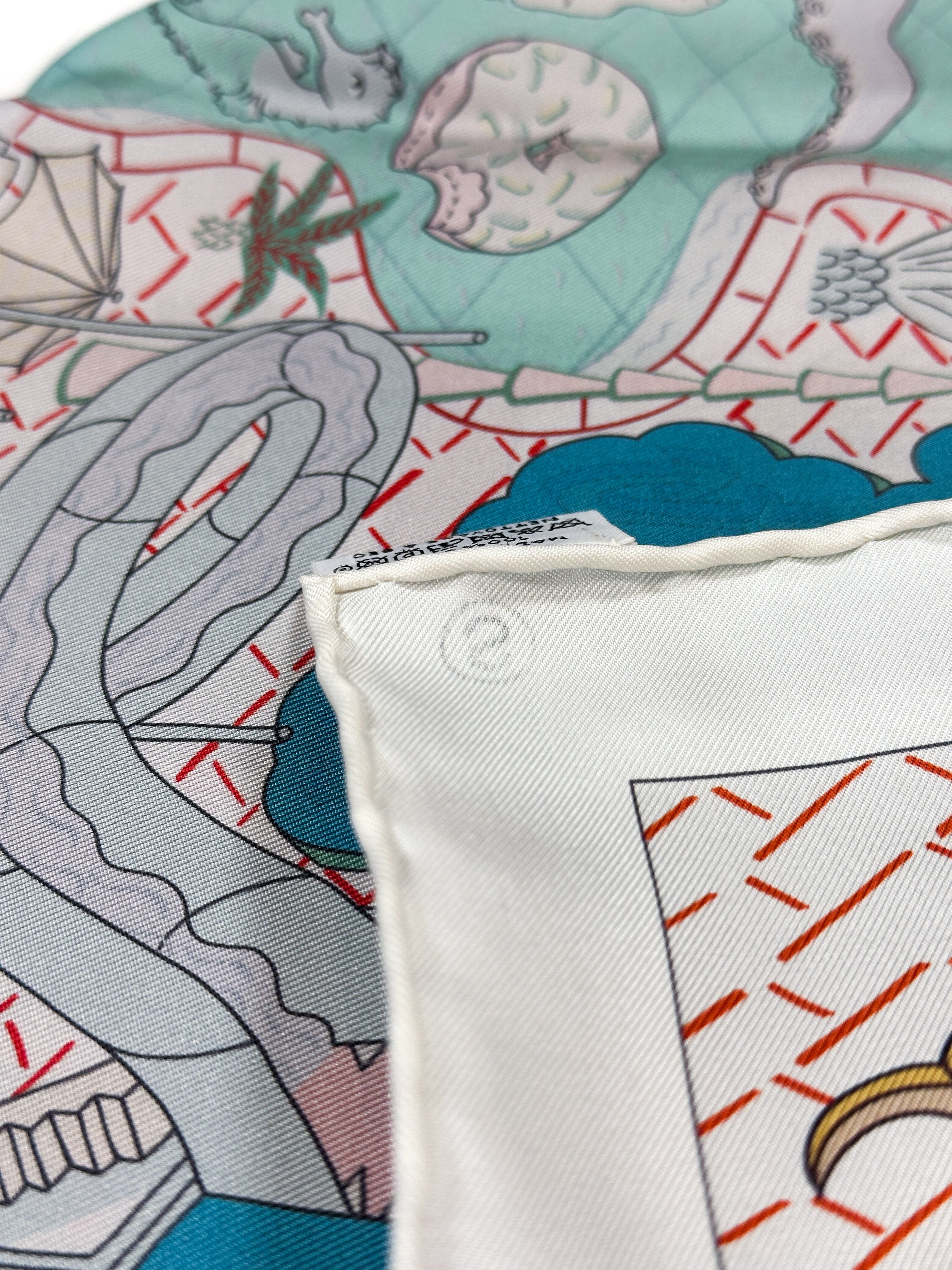 Hermès Splash Park Double Face 90