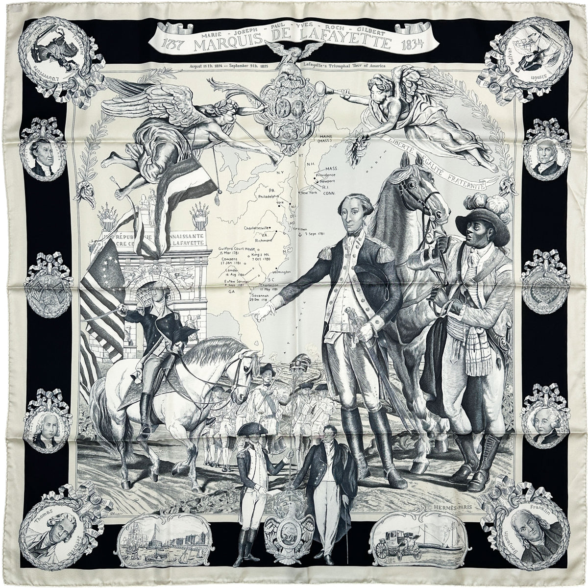 Hermès Marquis de Lafayette 90