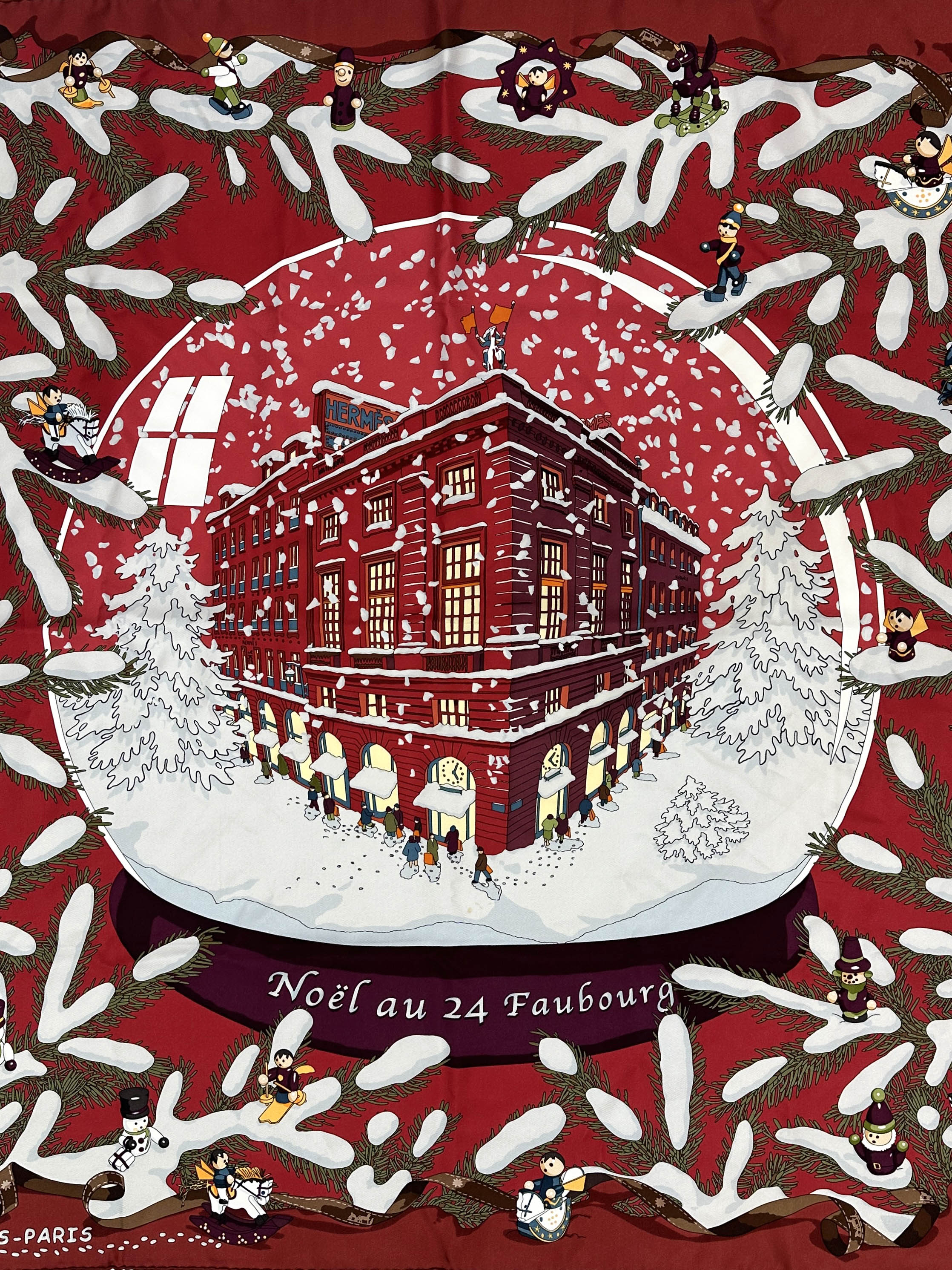Hermès Noël au 24 Faubourg 90