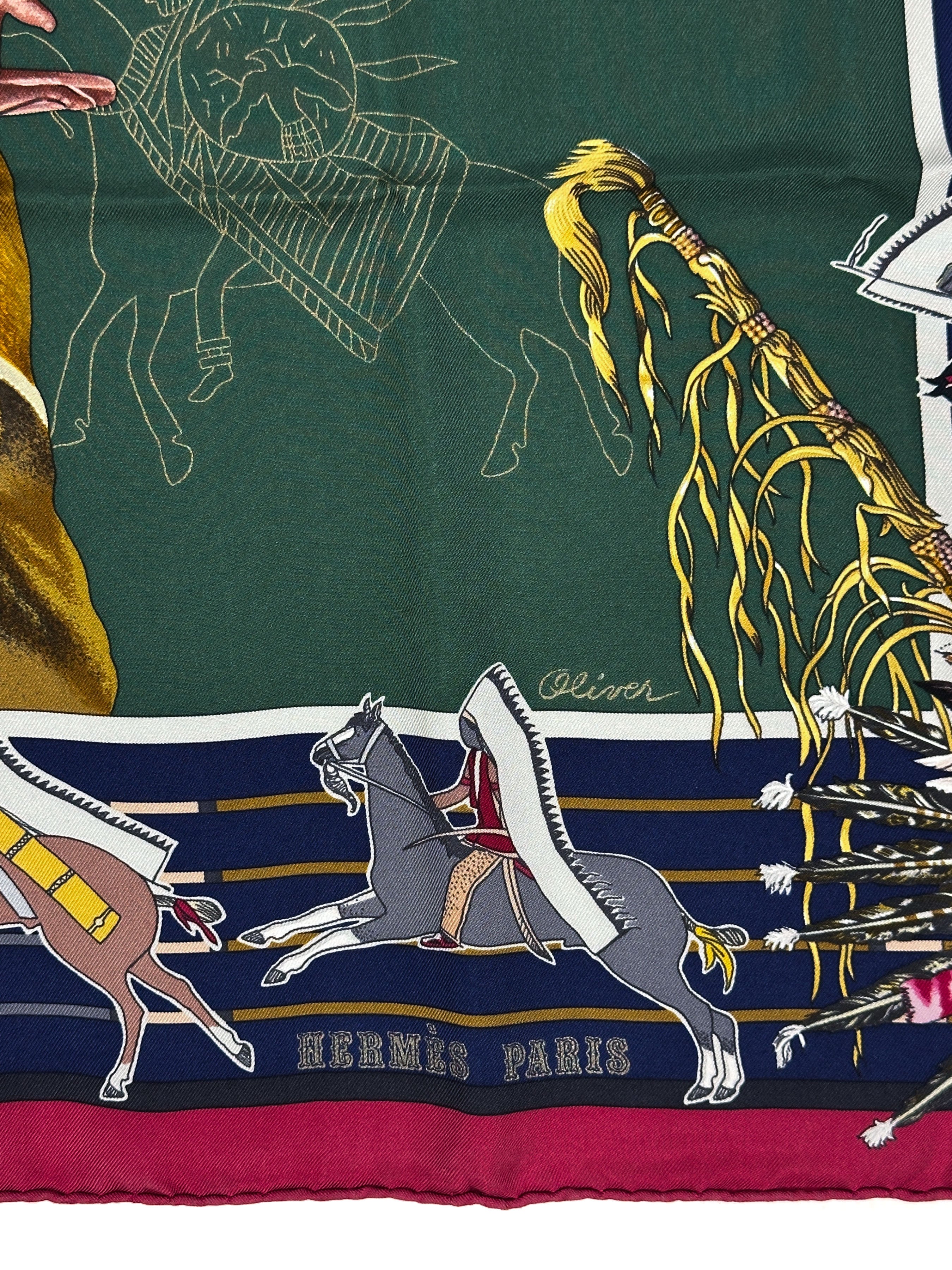 Hermès Pani La Shar Pawnee Wash 90