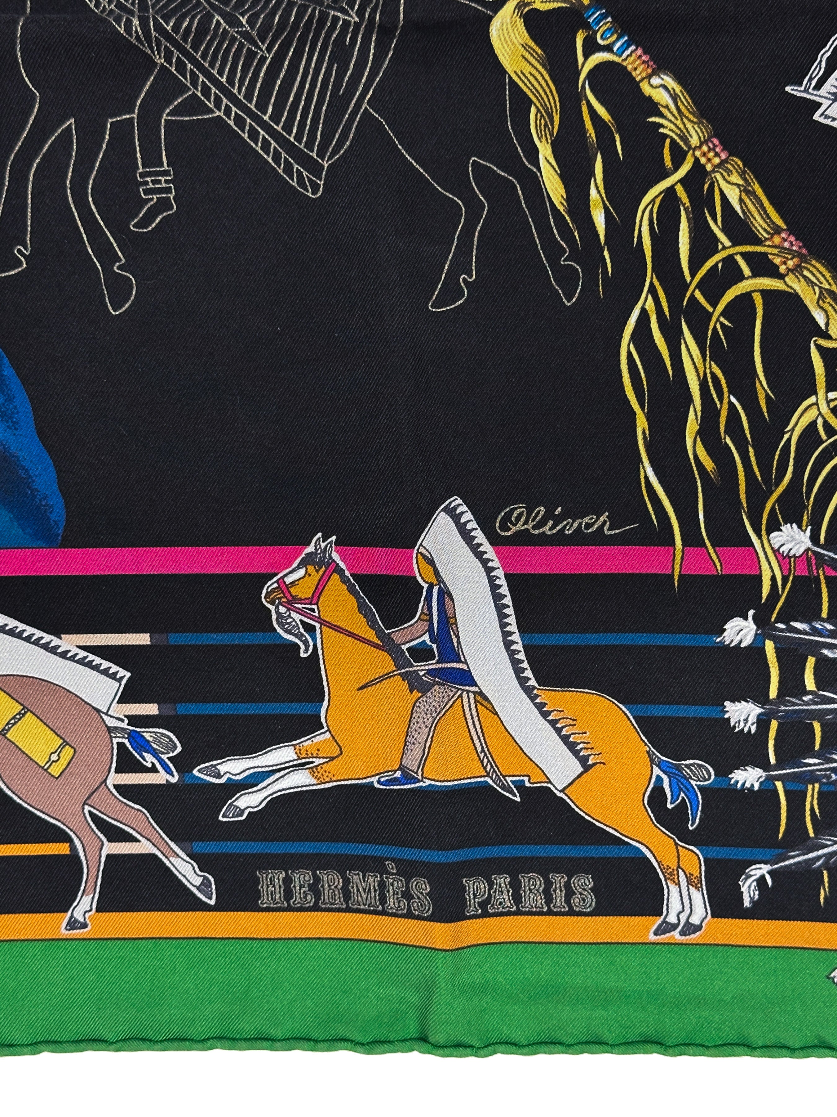Hermès Pani La Shar Pawnee Wash 90