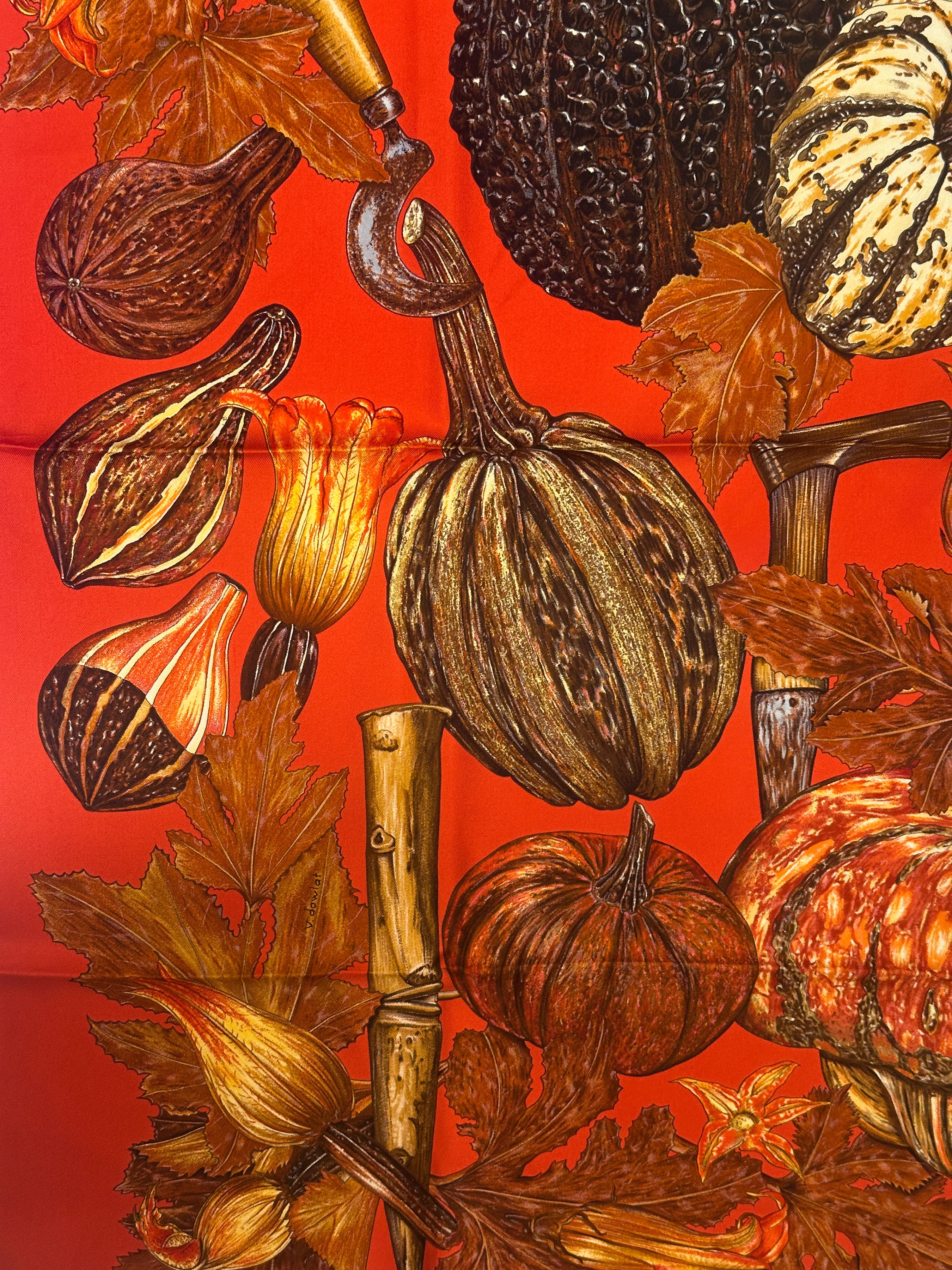 Hermès Citrouilles et Coloquintes 90