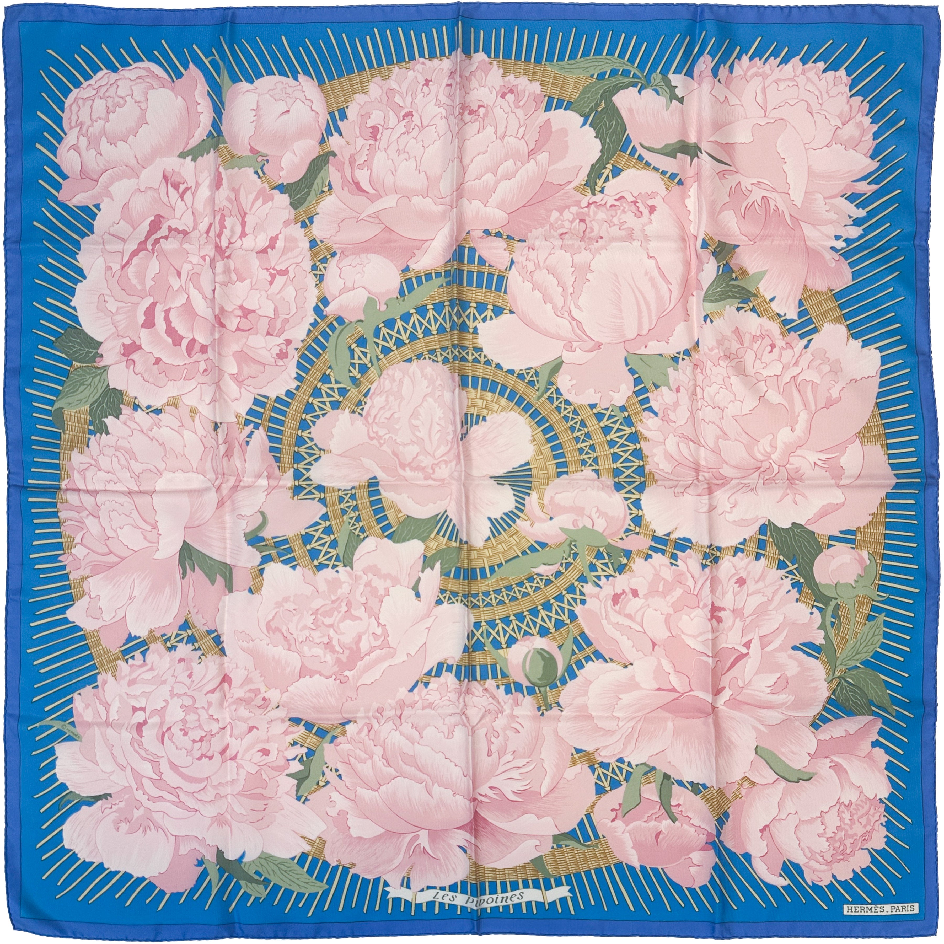 Hermès Les Pivoines 90