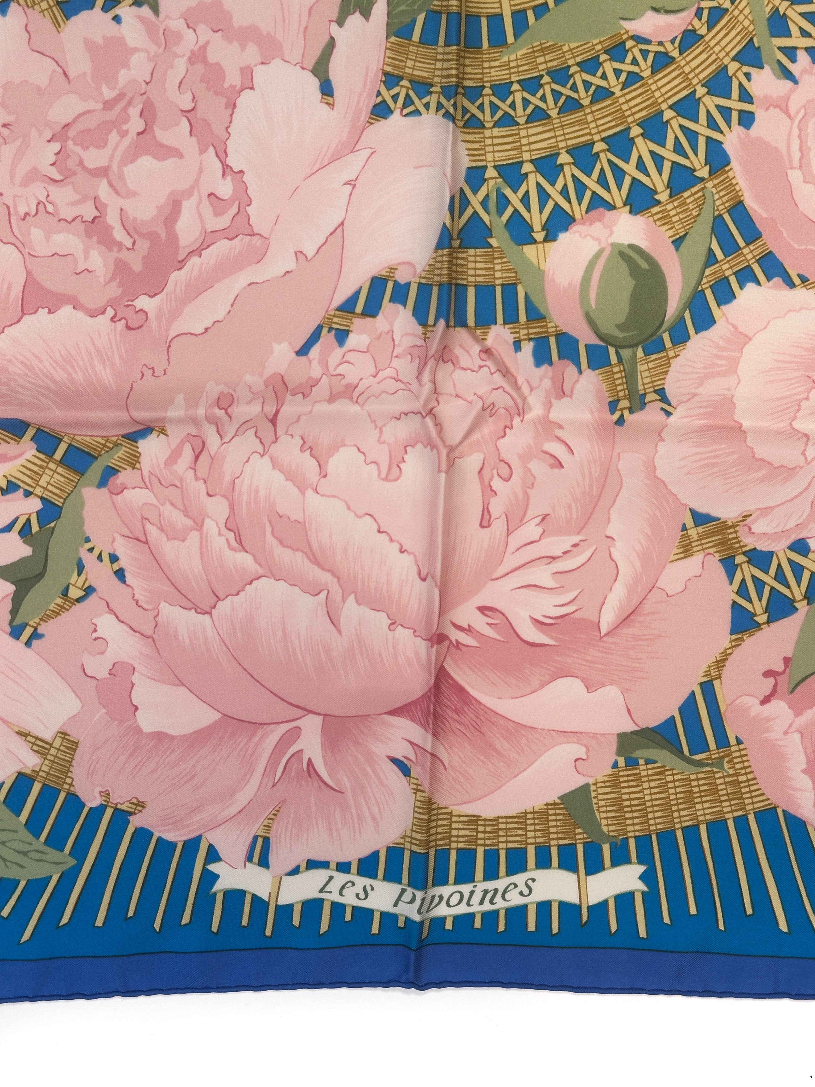 Hermès Les Pivoines 90
