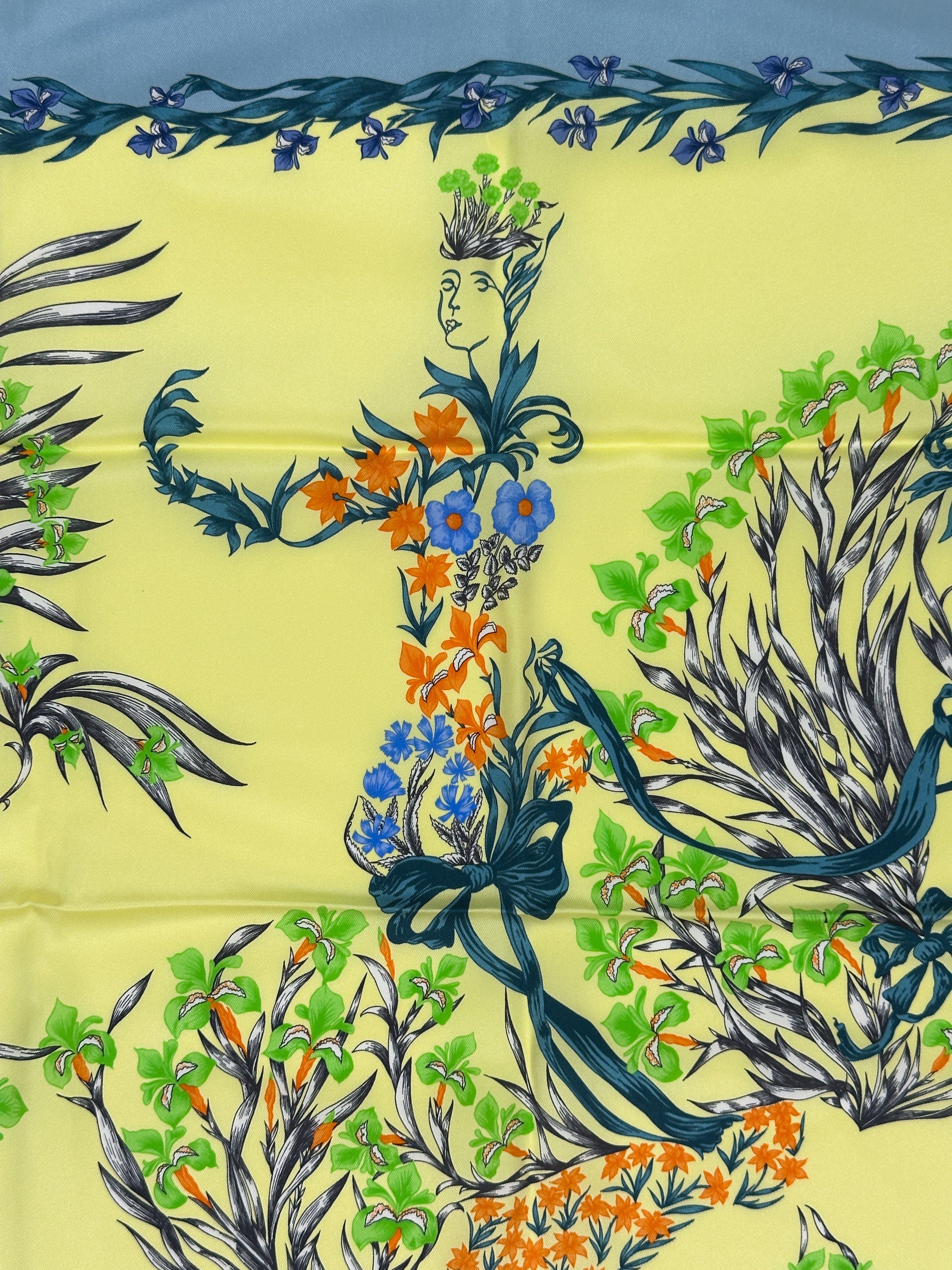 Hermès Cheval Fleuri 70