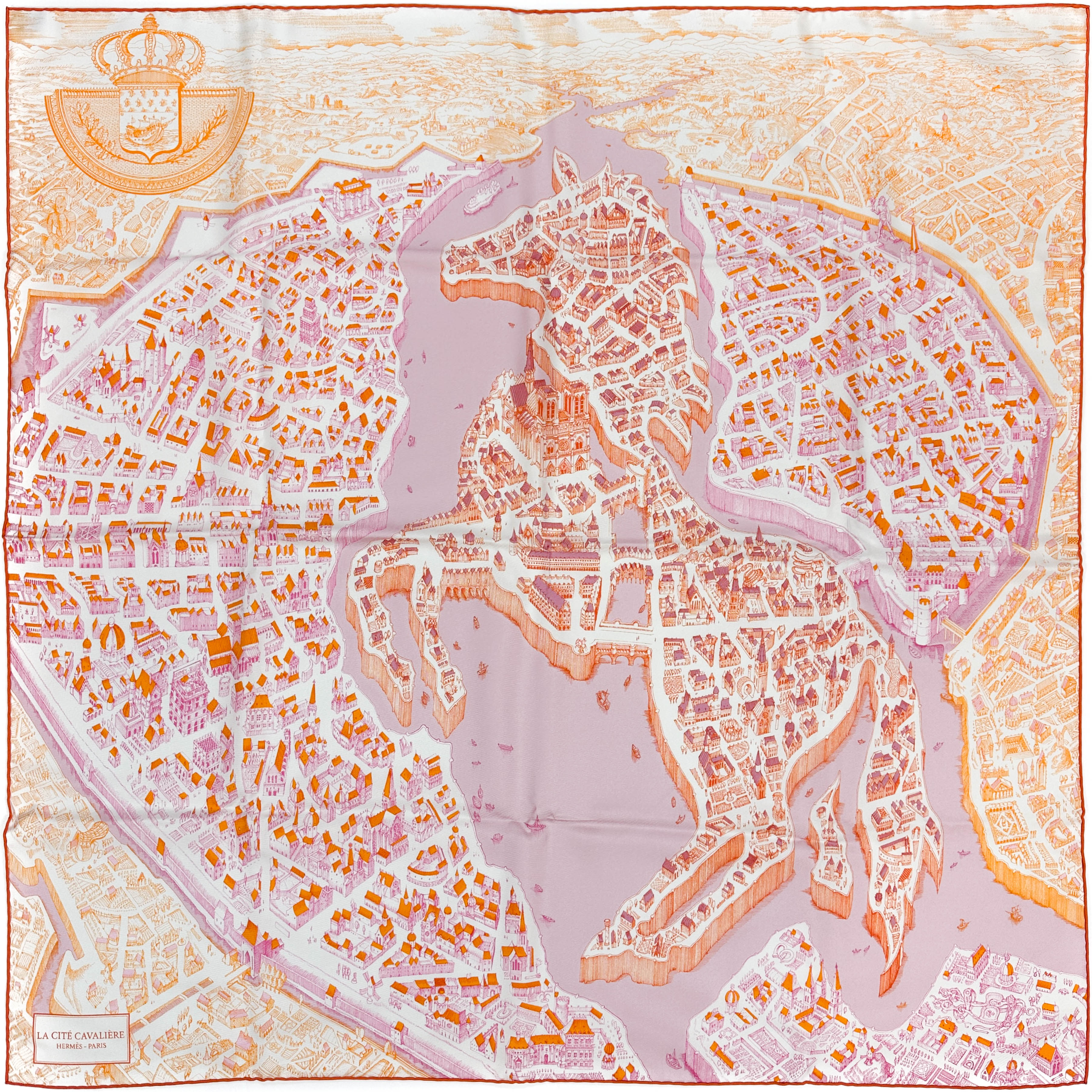 Hermès La Cité Cavalière 90