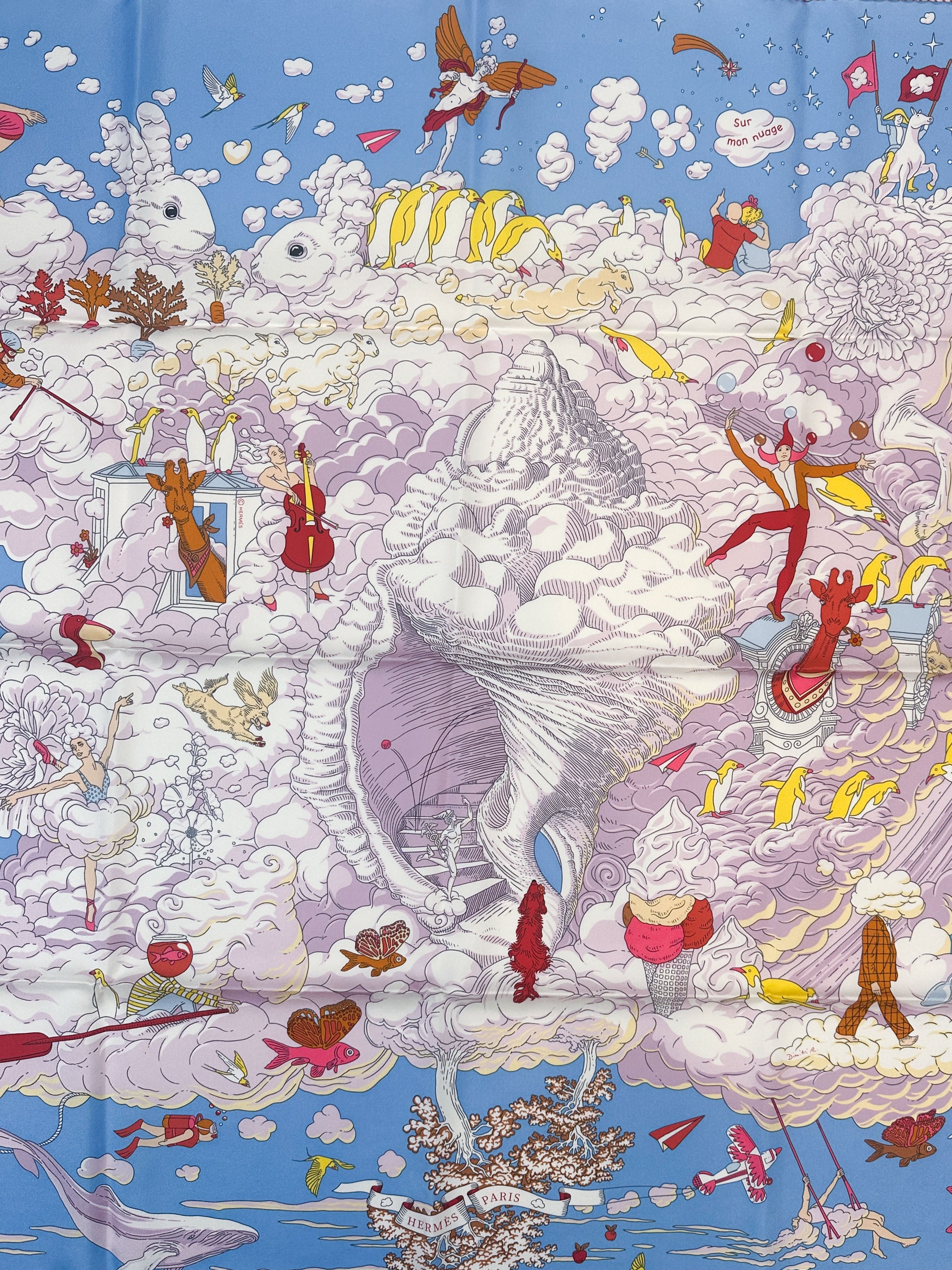 Hermès Sur Mon Nuage 90