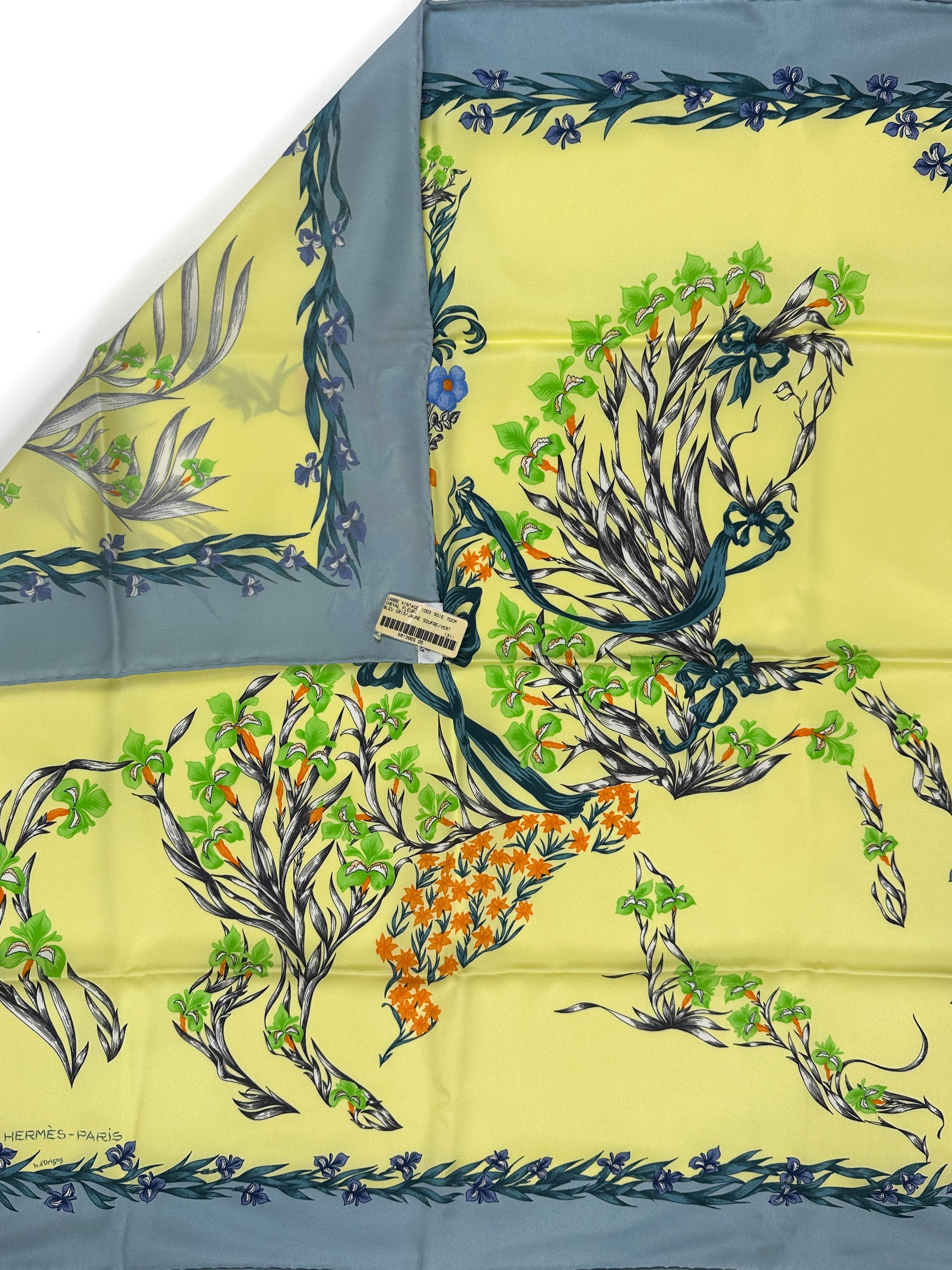 Hermès Cheval Fleuri 70