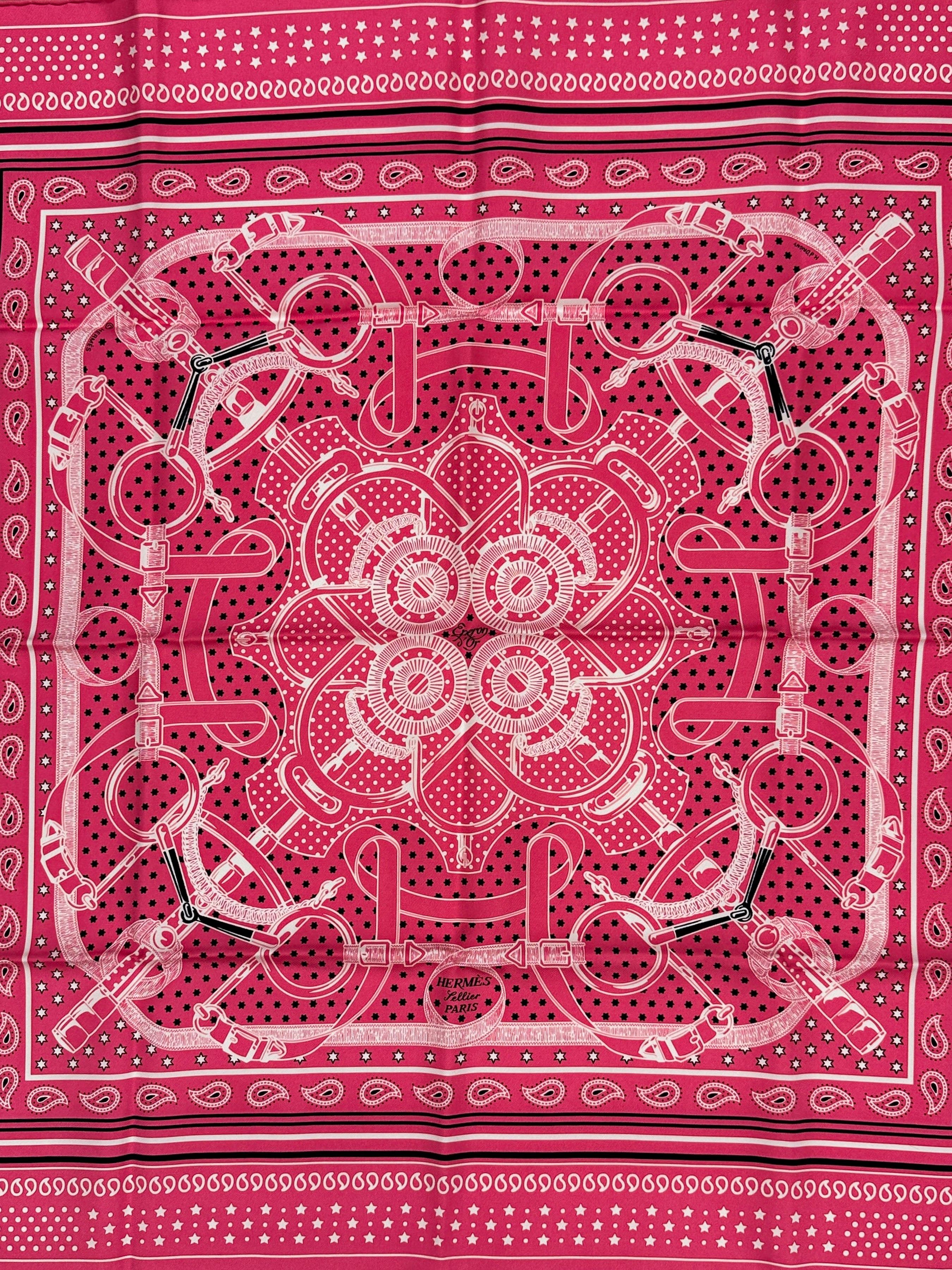 Hermès Eperon d'Or Bandana 70