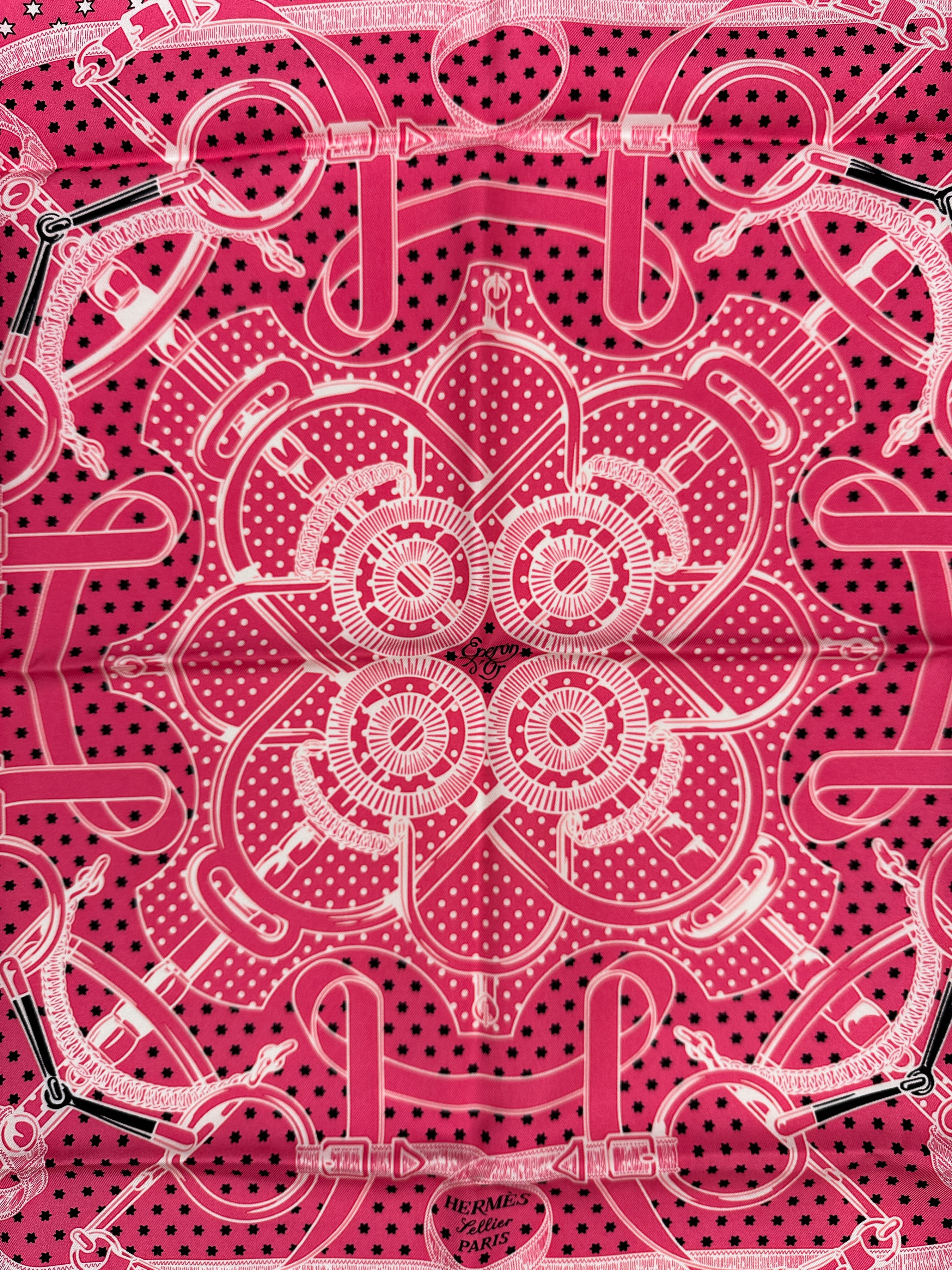 Hermès Eperon d'Or Bandana 70