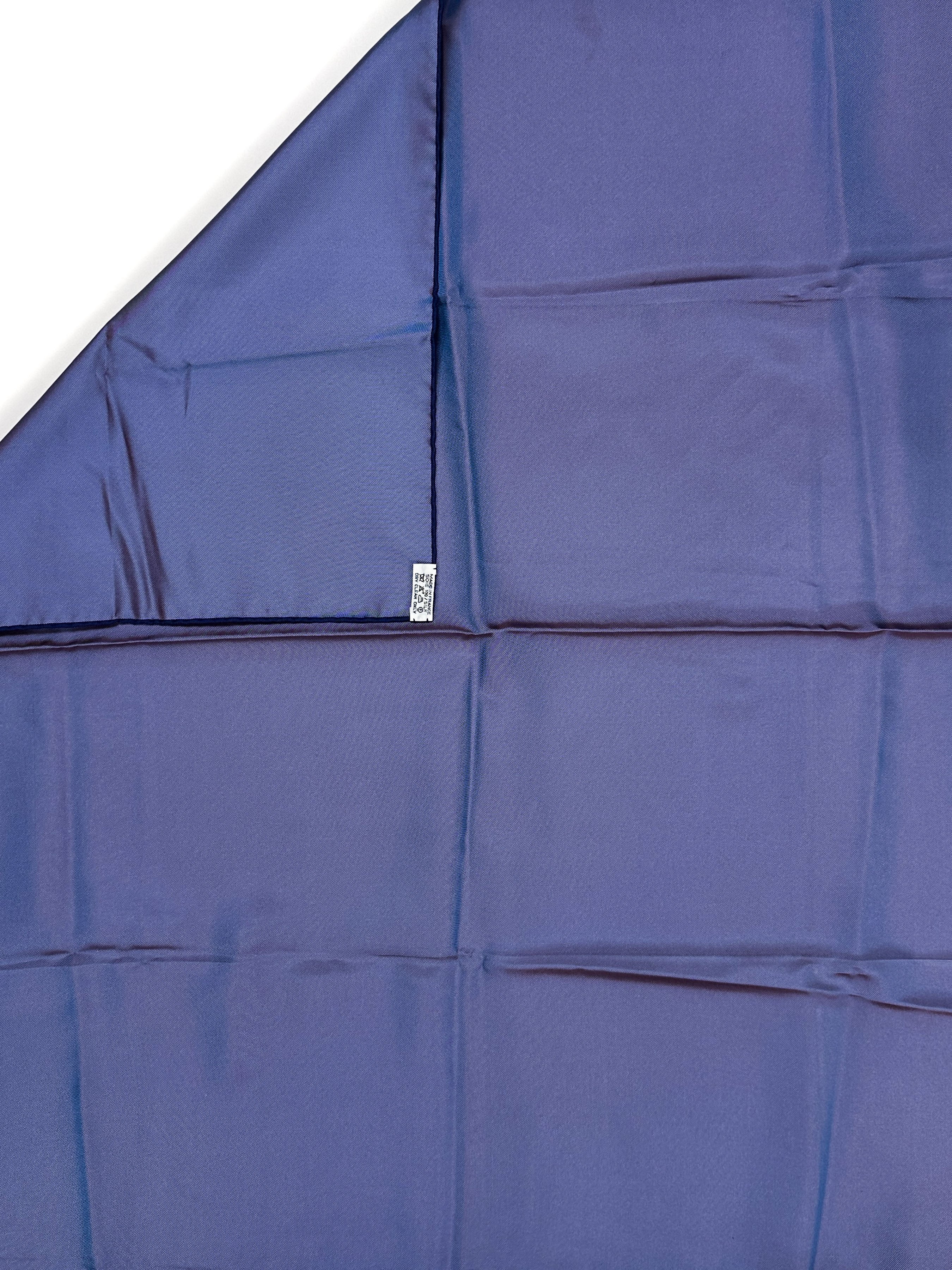 Hermès Changeant Blue Purple 60