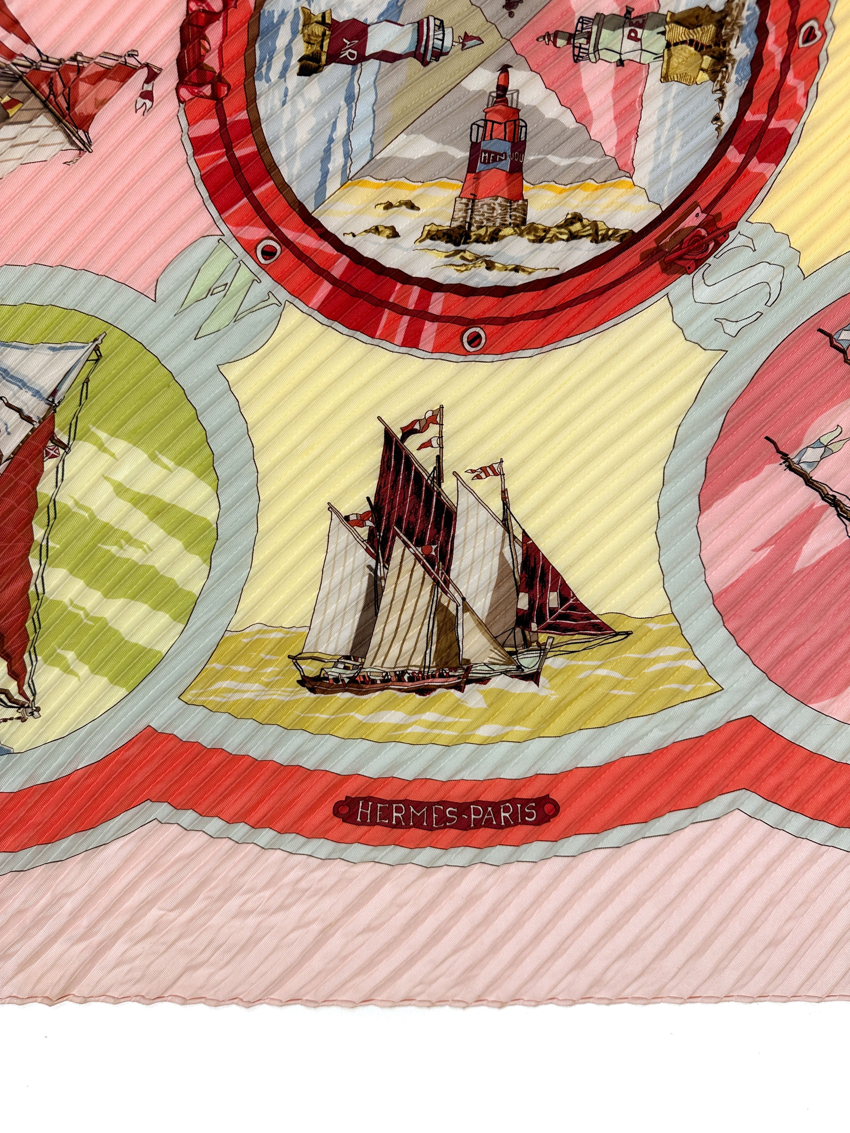 Hermès Belles Amures Plissé 90