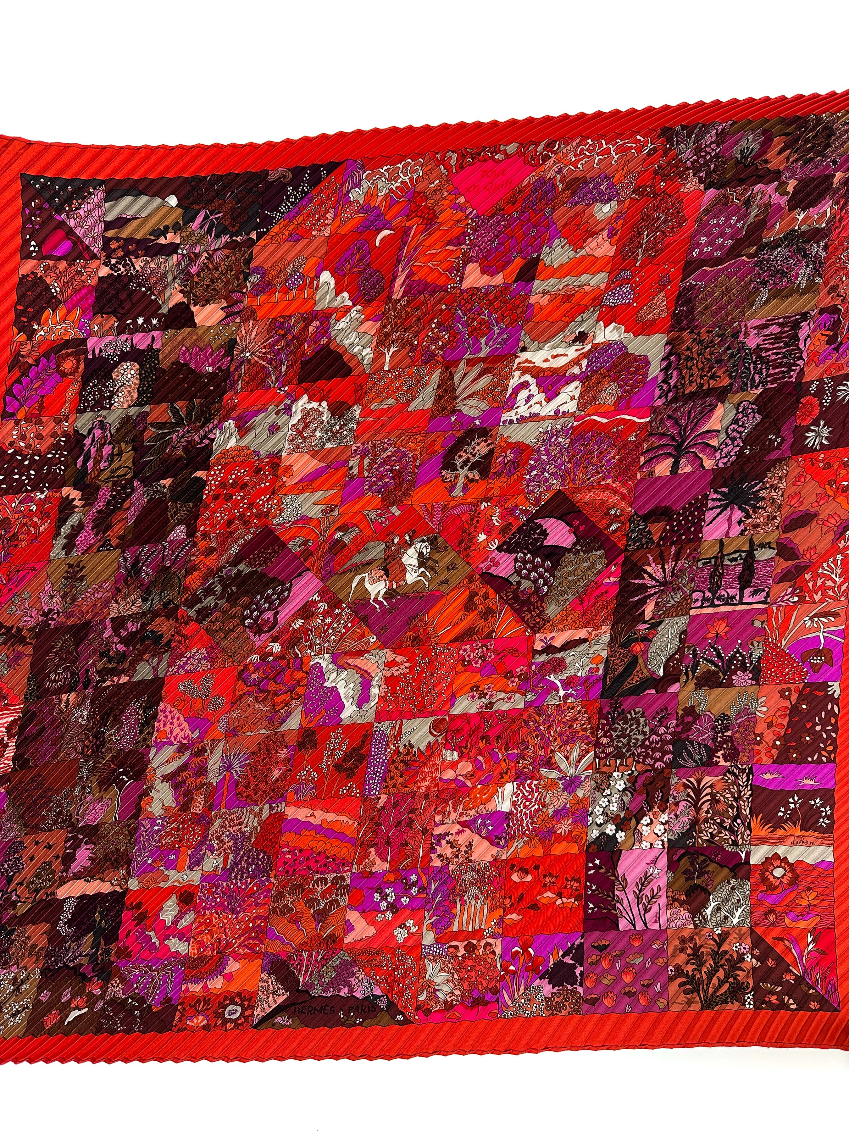 Hermès Tout en Quilt Plissé 90
