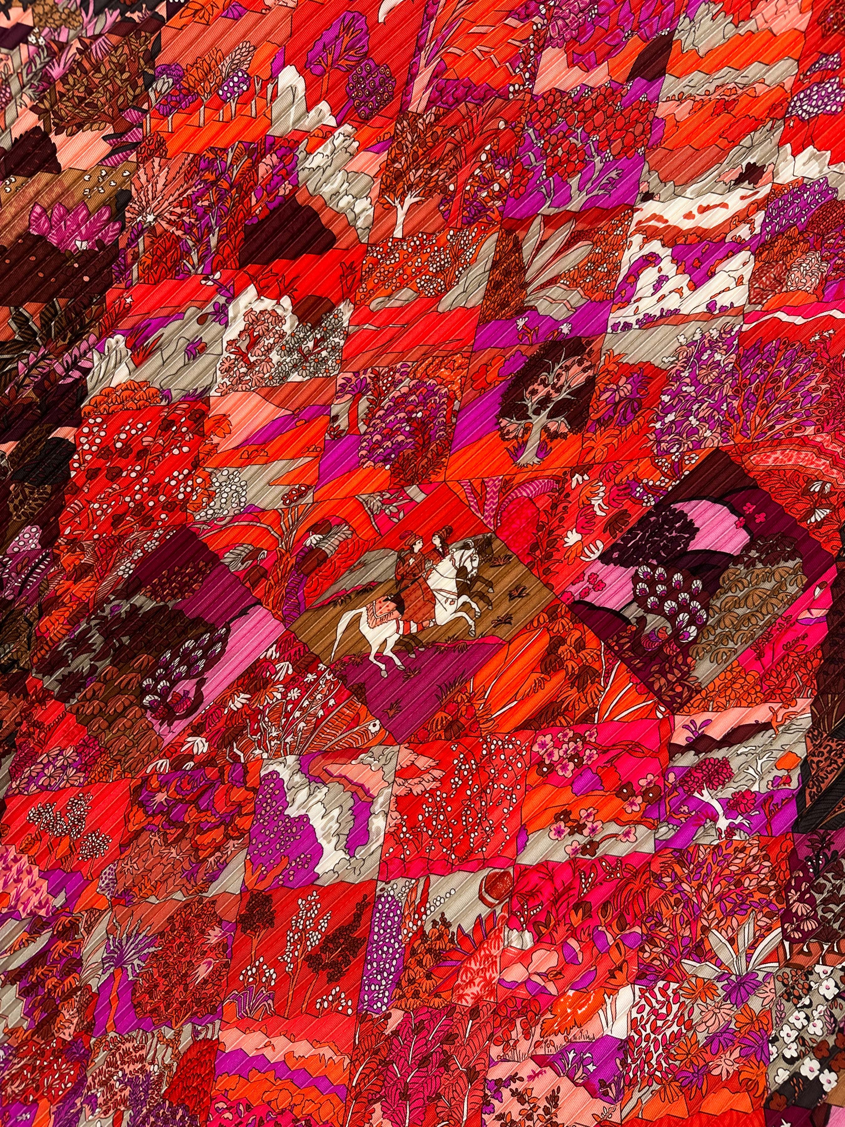 Hermès Tout en Quilt Plissé 90