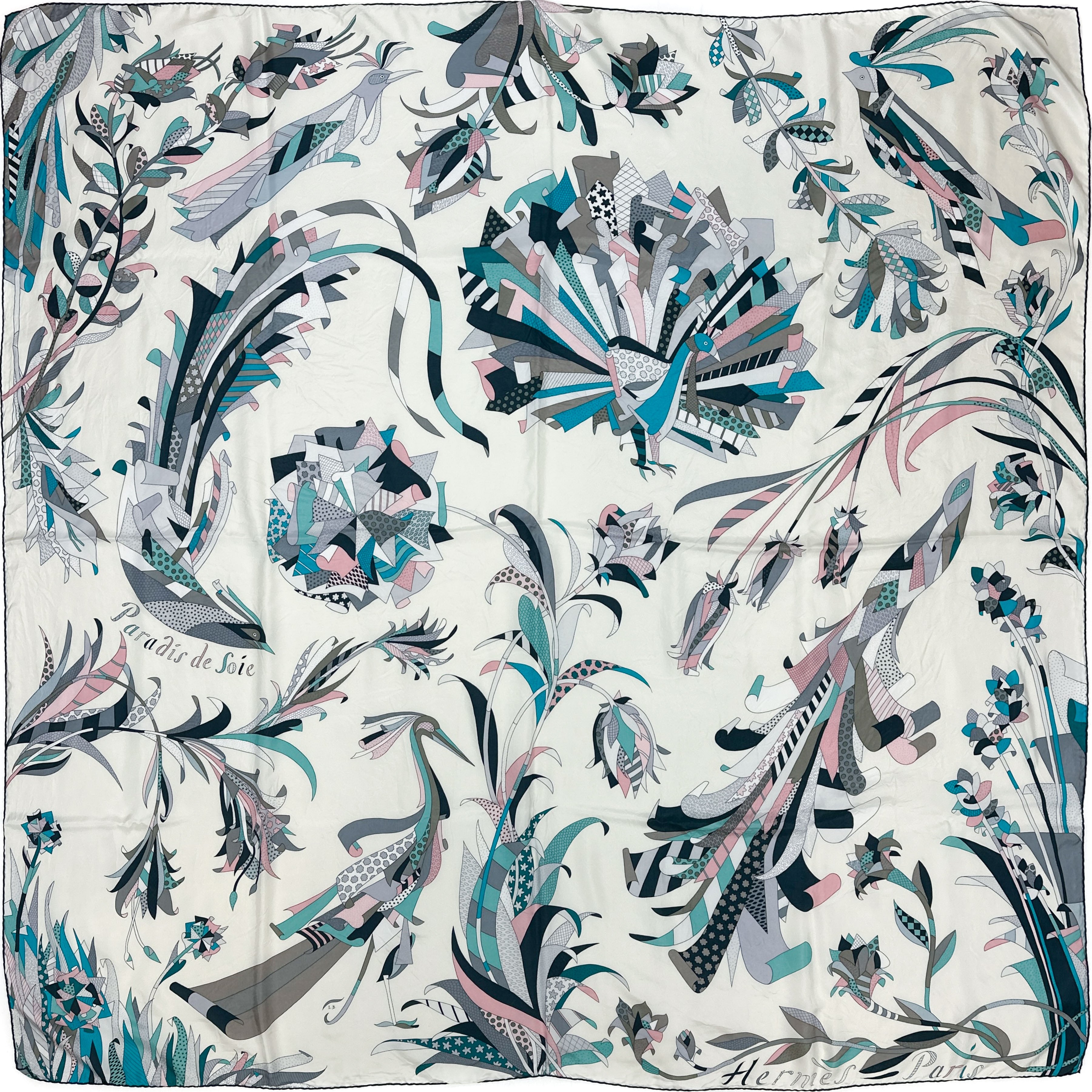 Hermès Paradis de Soie Silk 140