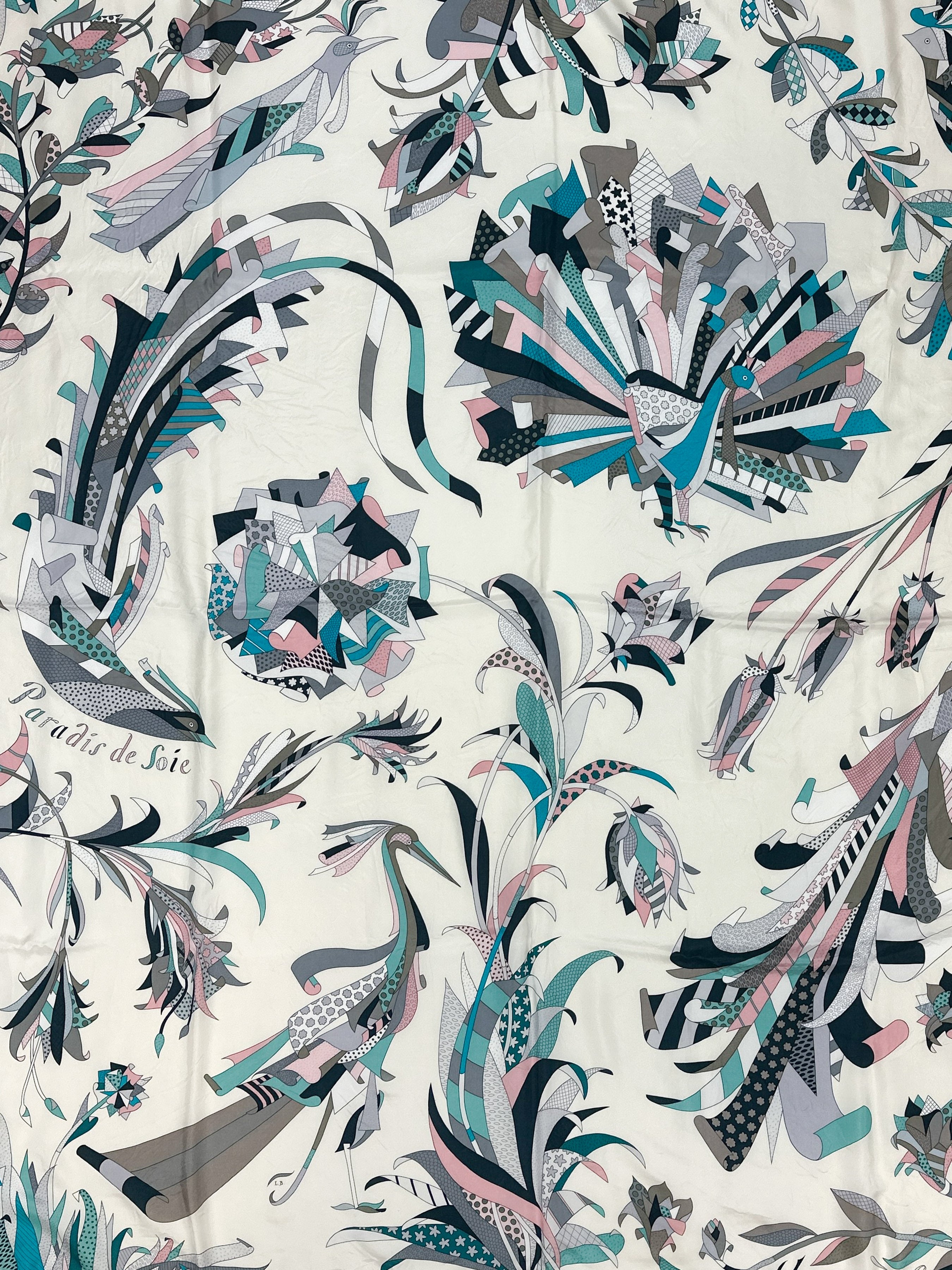 Hermès Paradis de Soie Silk 140