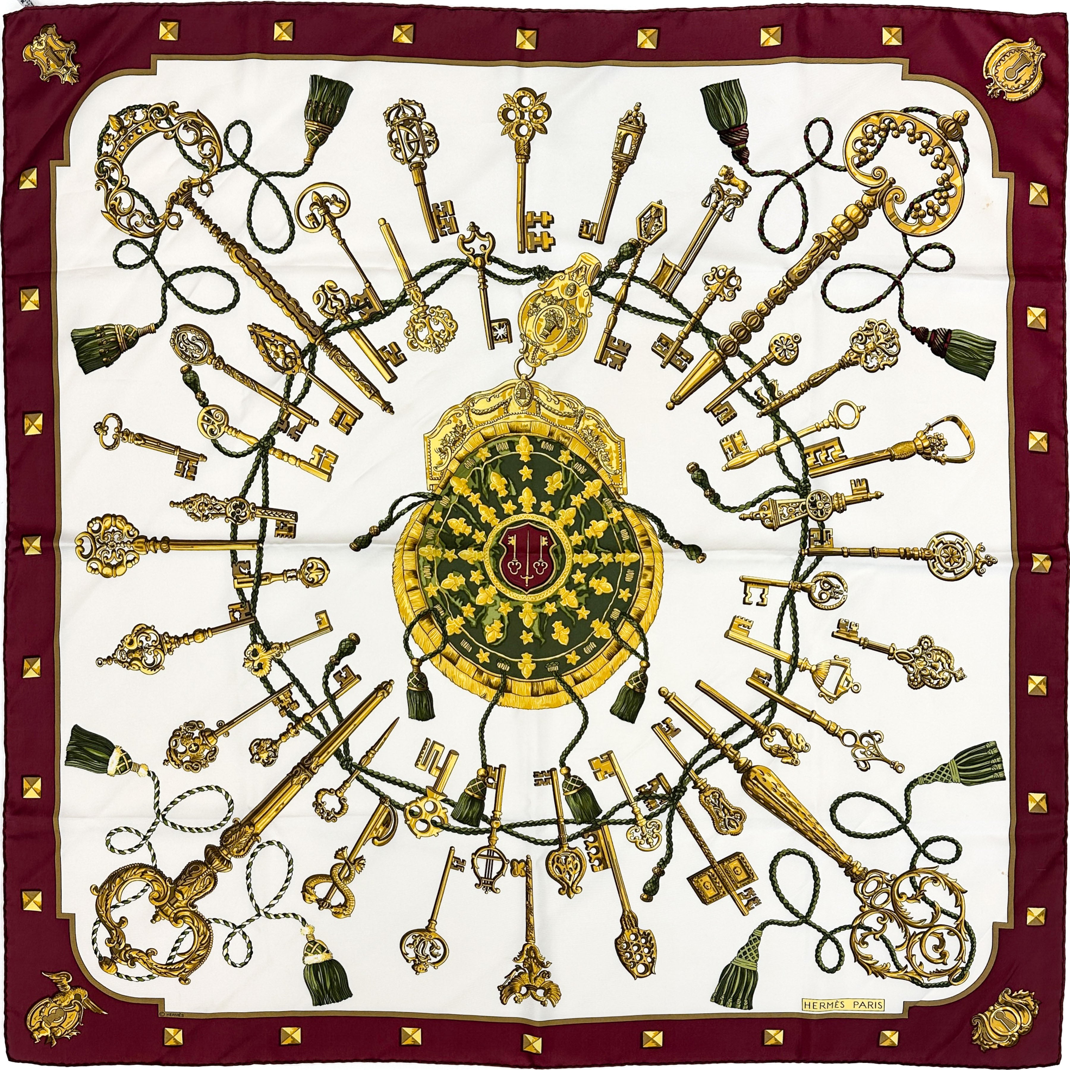 Hermès Les Cles 90