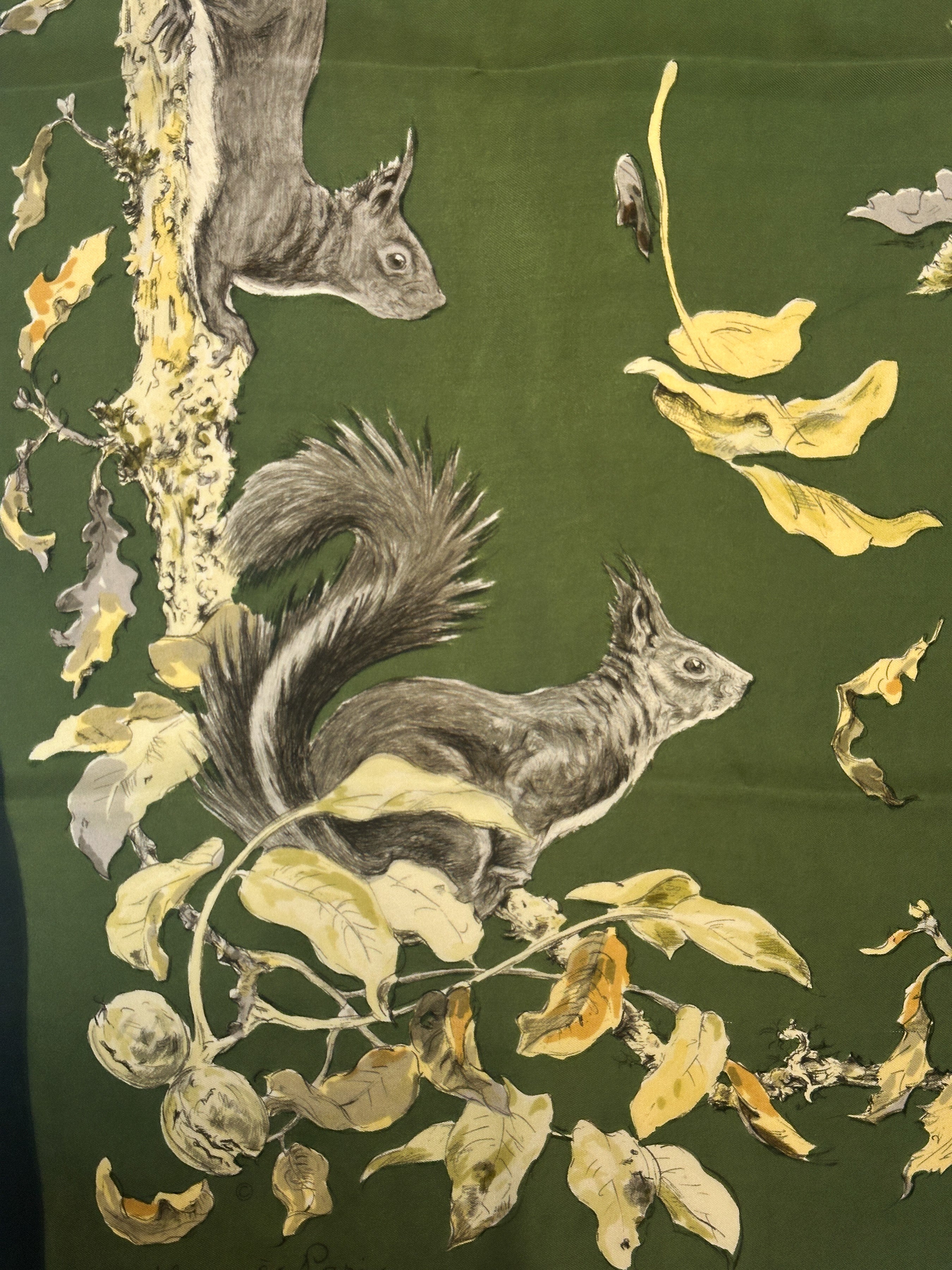 Hermès Écureuils 90