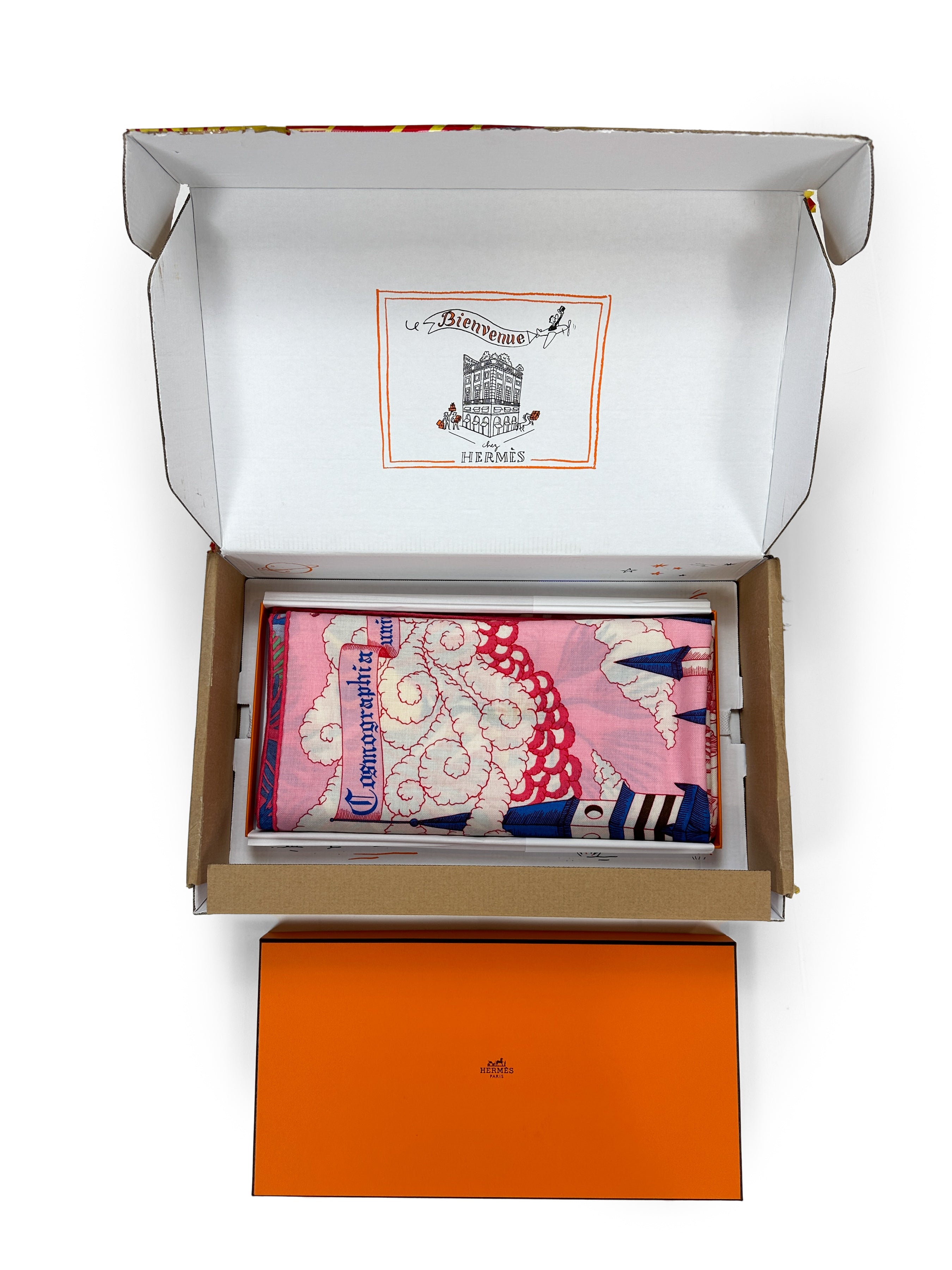 Hermès Cosmographia Universalis Cashmere Silk 140