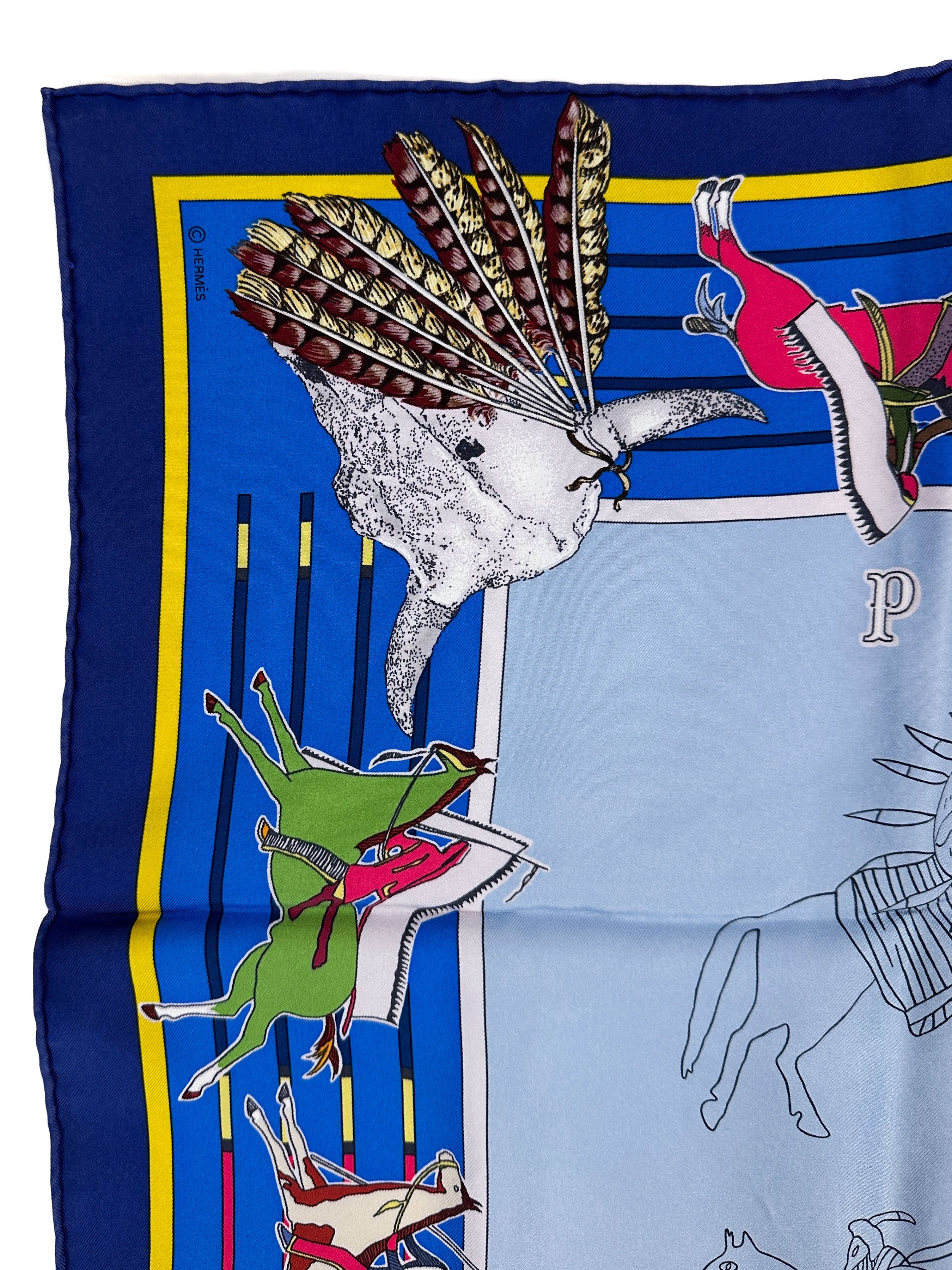 Hermès Pani La Shar Pawnee Wash 90
