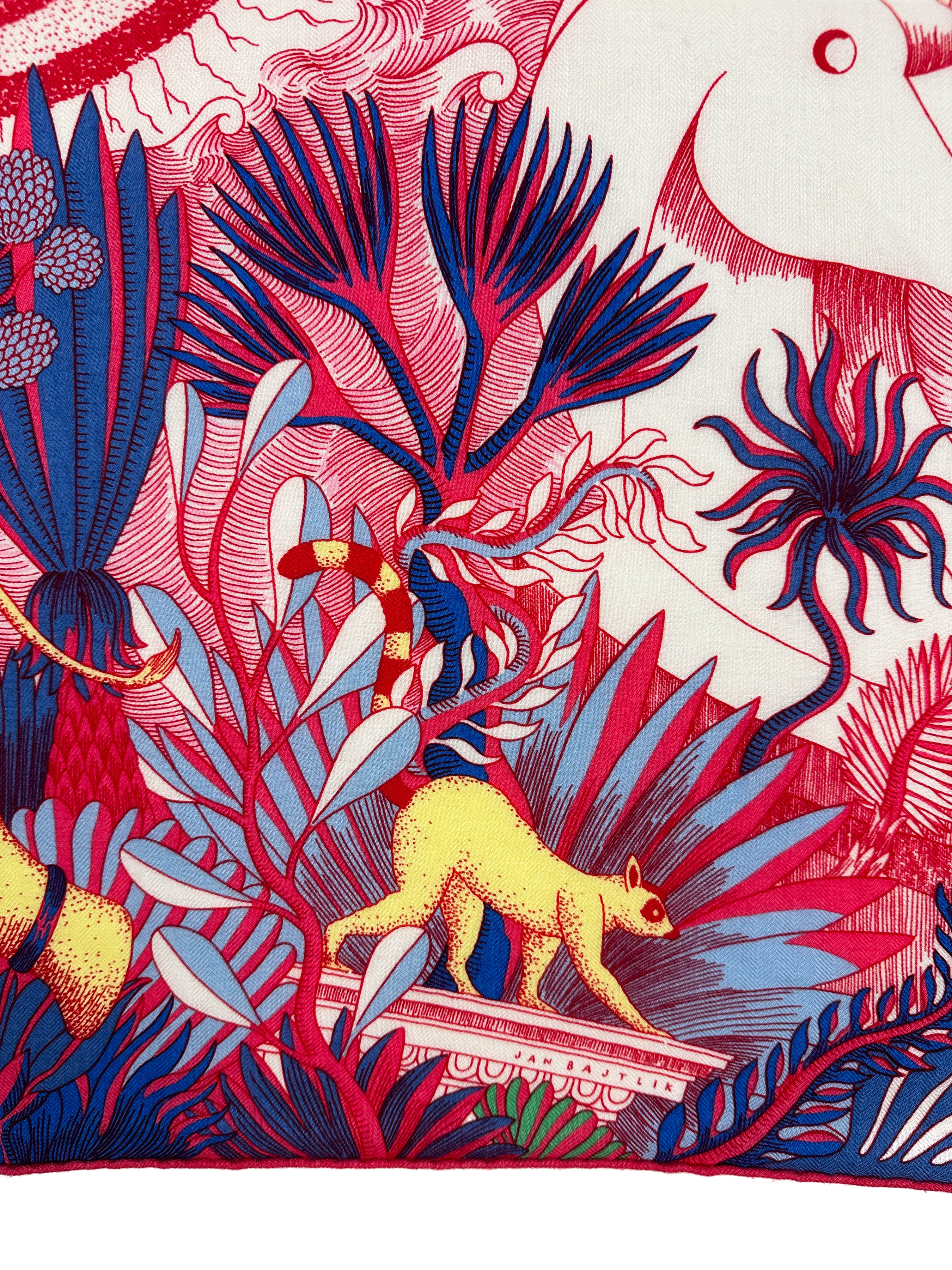 Hermès Cosmographia Universalis Cashmere Silk 140