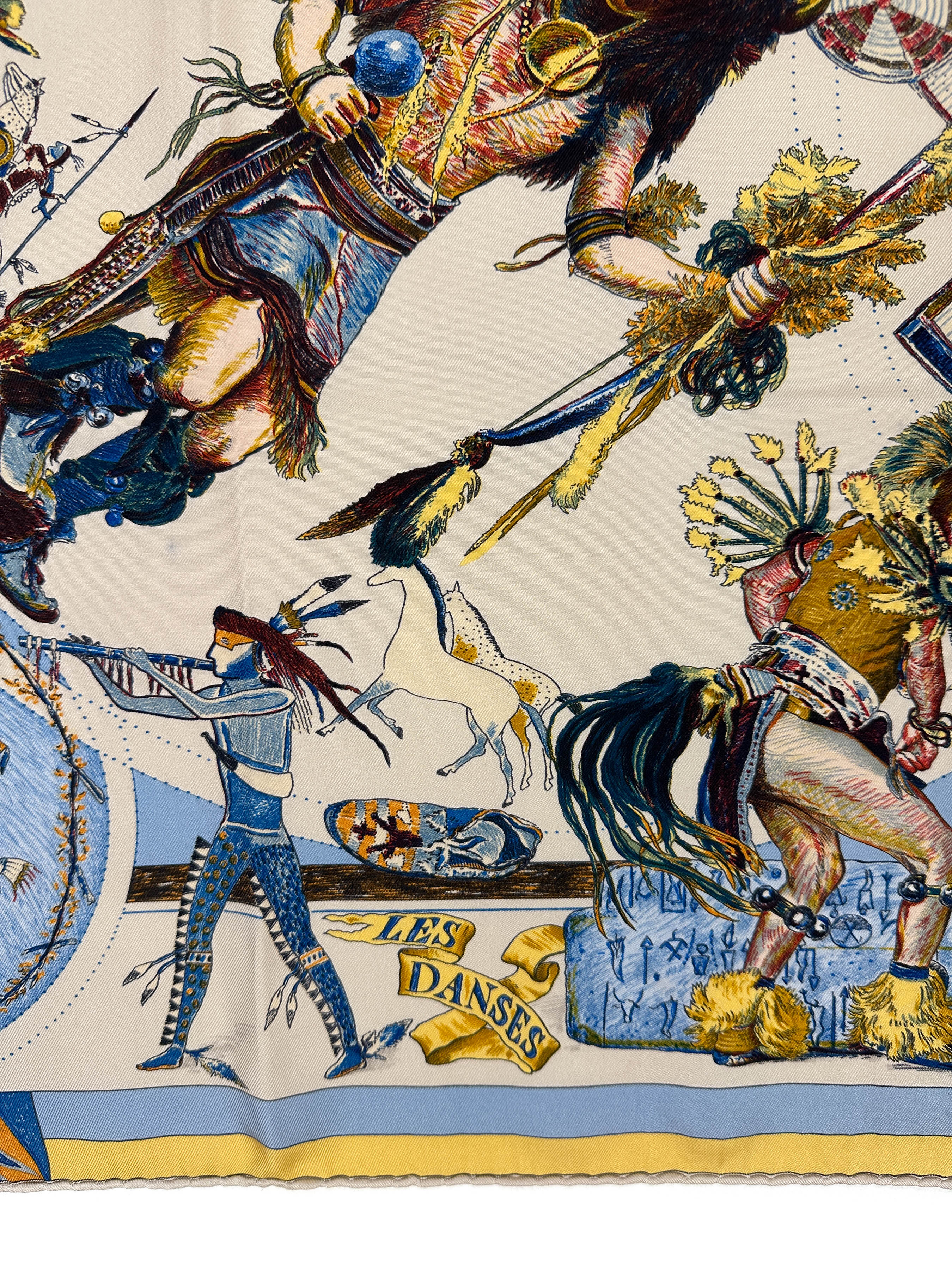 Hermès Les Danses des Indiens 90