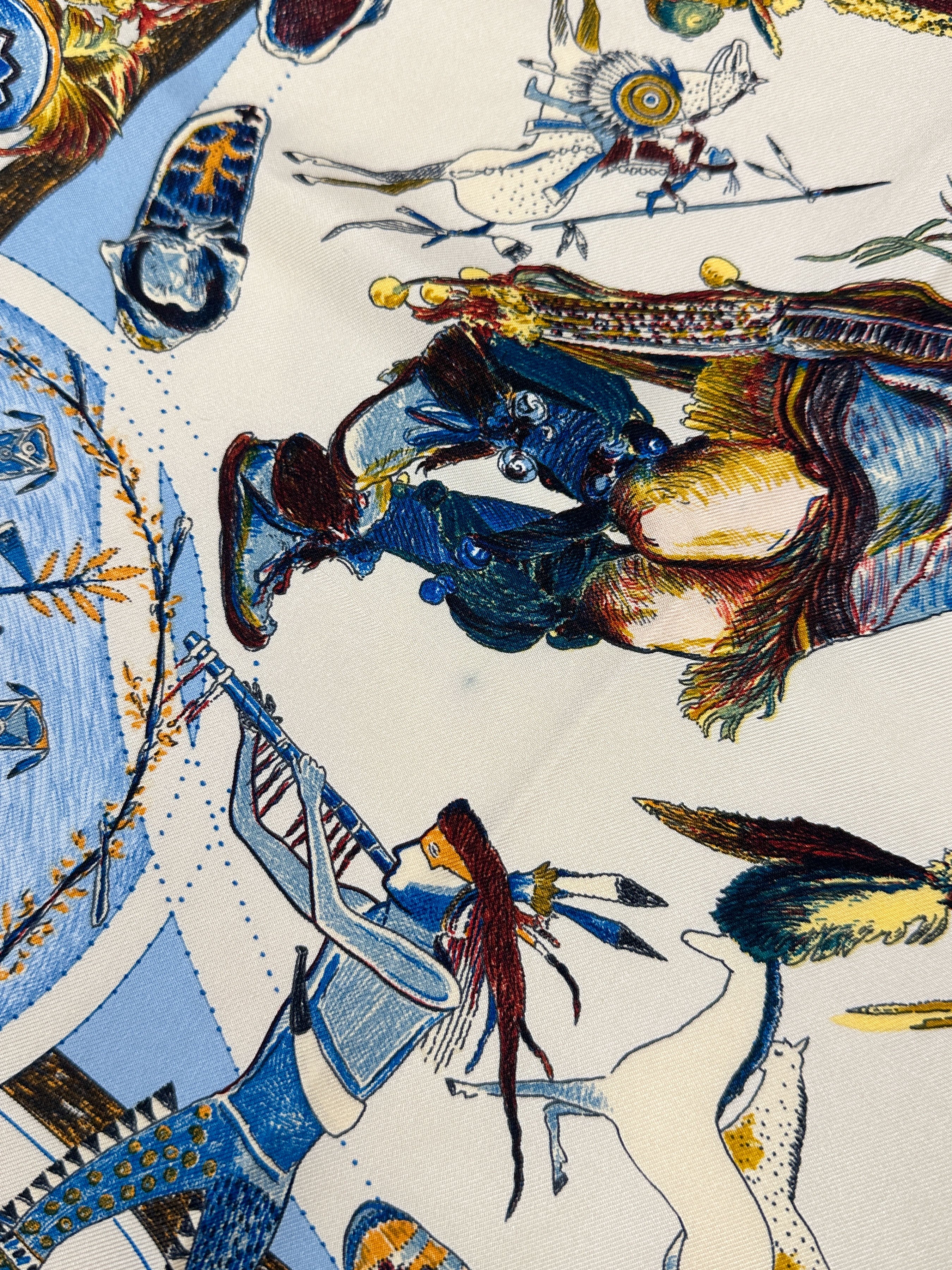 Hermès Les Danses des Indiens 90