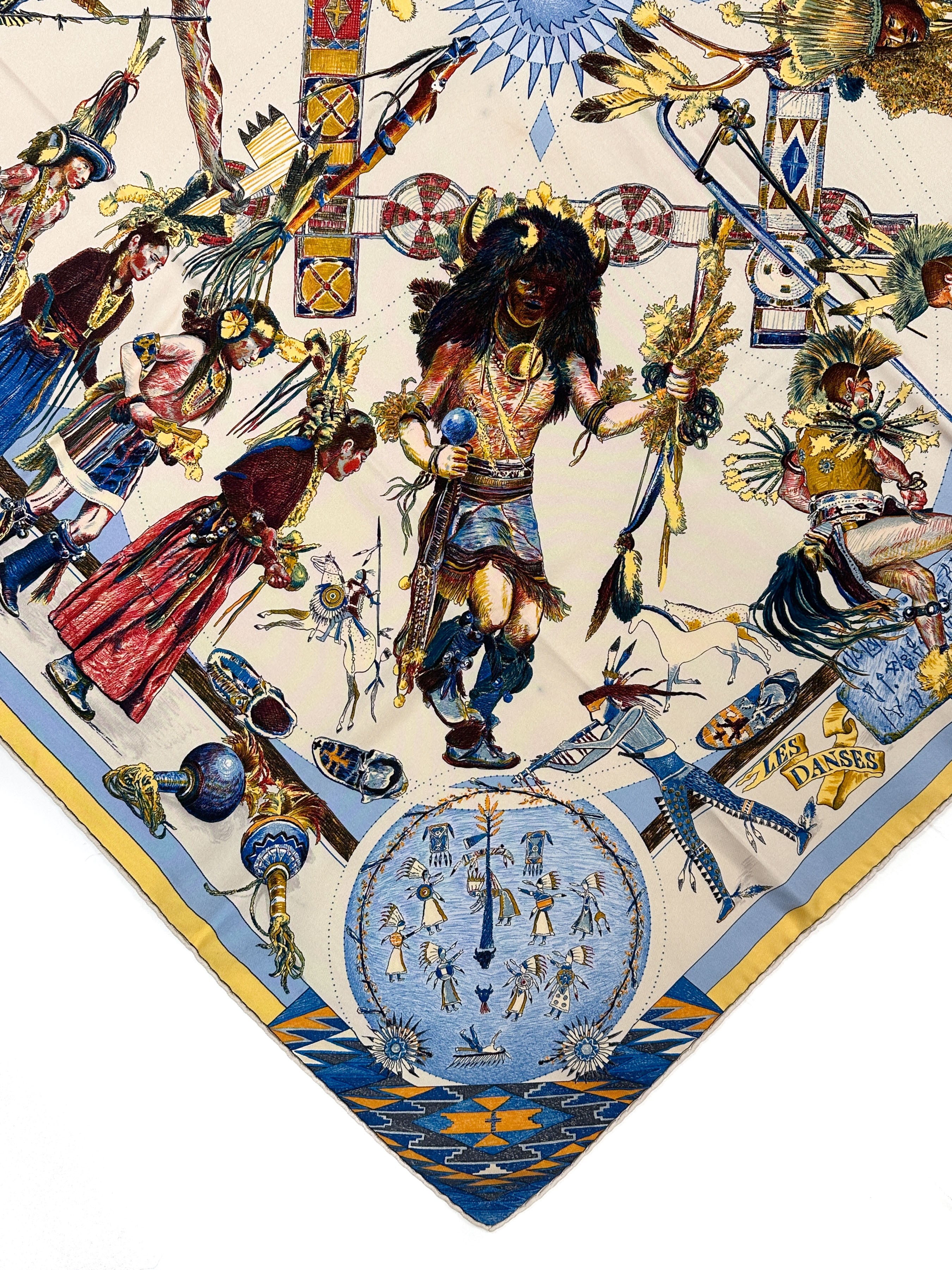 Hermès Les Danses des Indiens 90