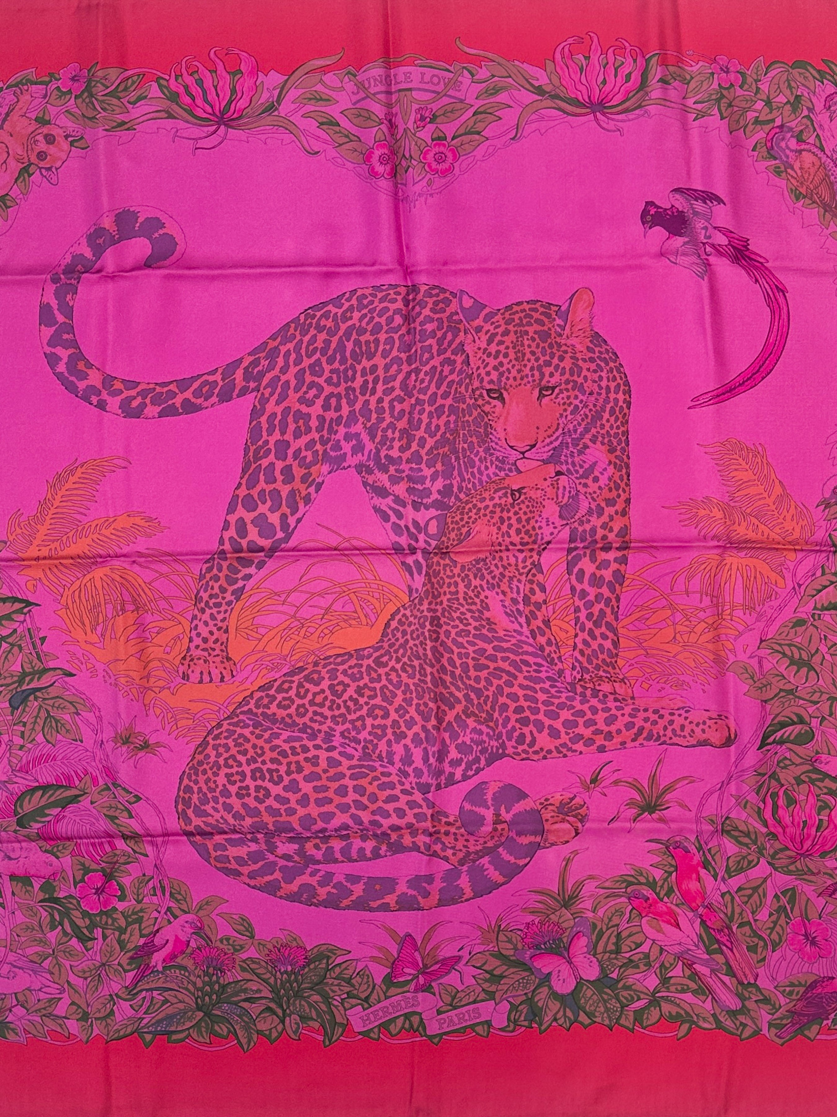 Hermès Jungle Love 90