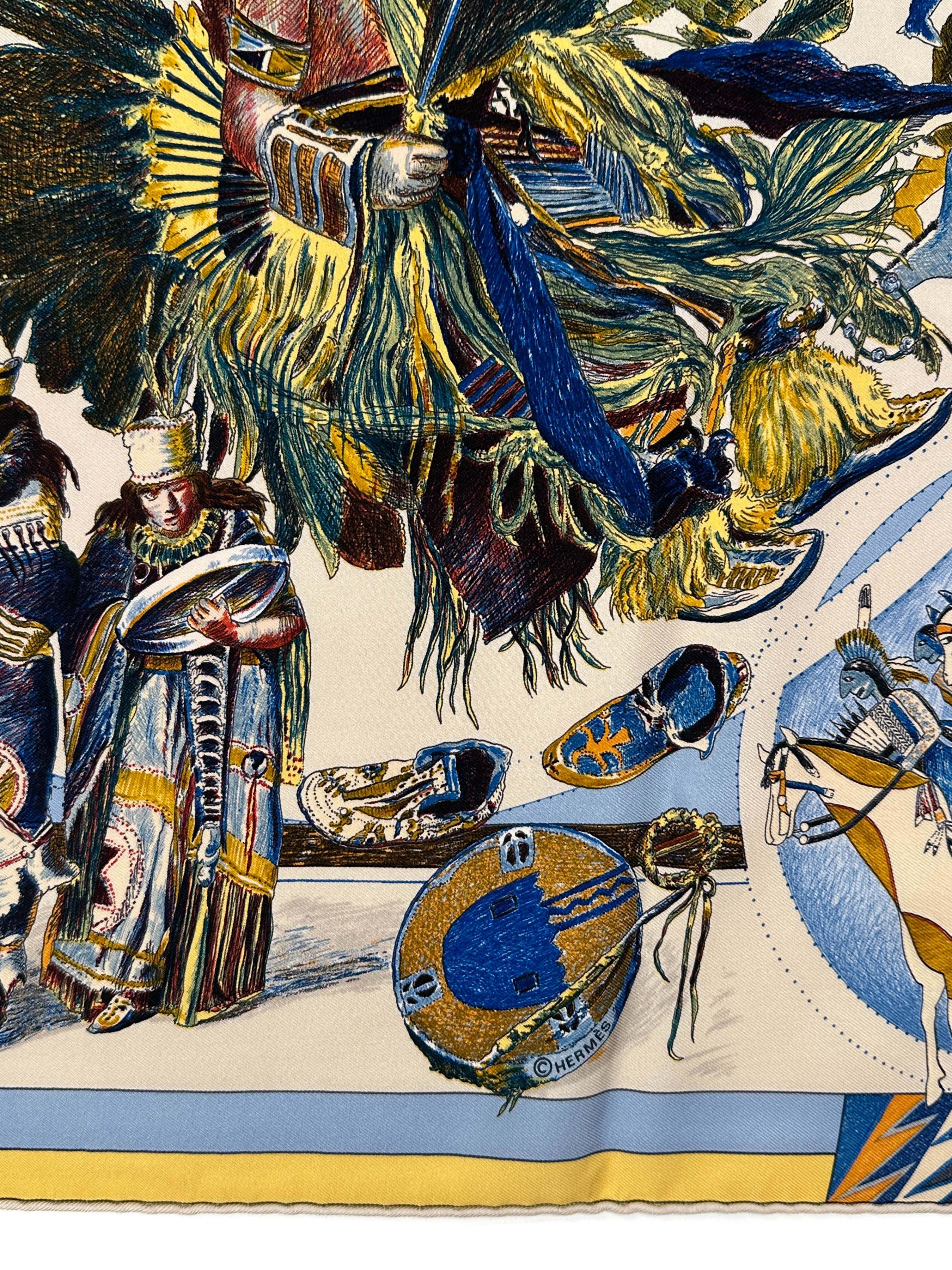 Hermès Les Danses des Indiens 90