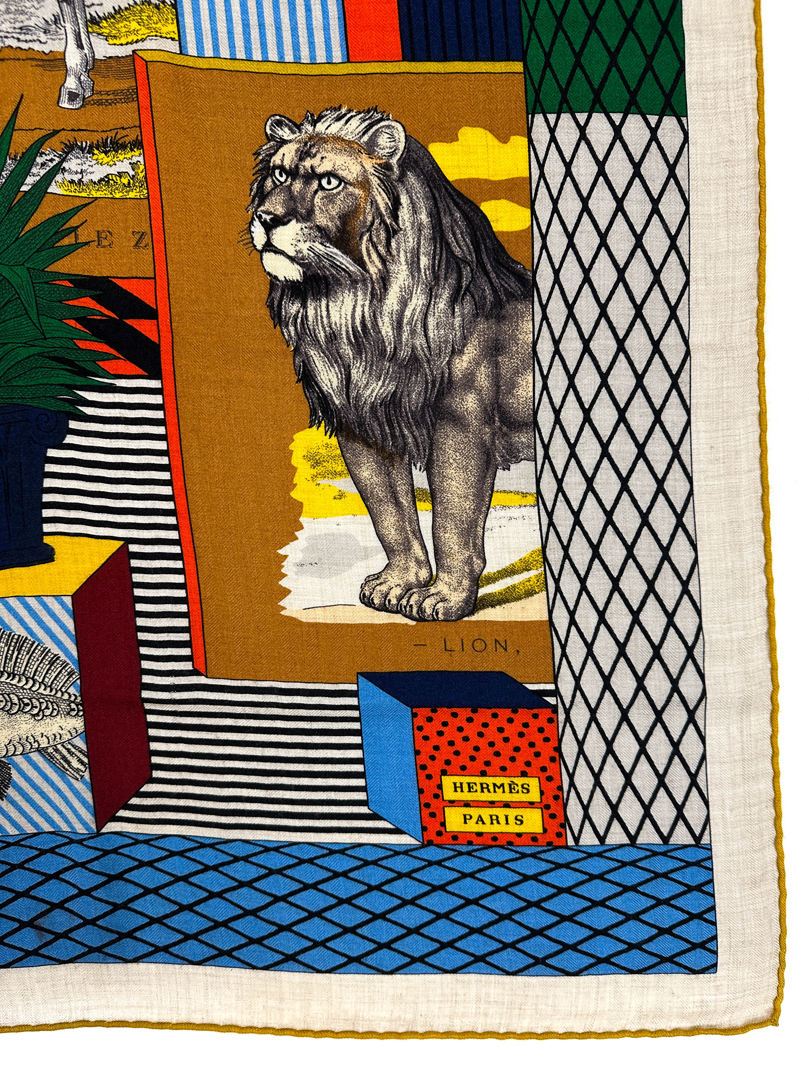 Hermès Grand Théâtre Nouveau Cashmere Silk 140