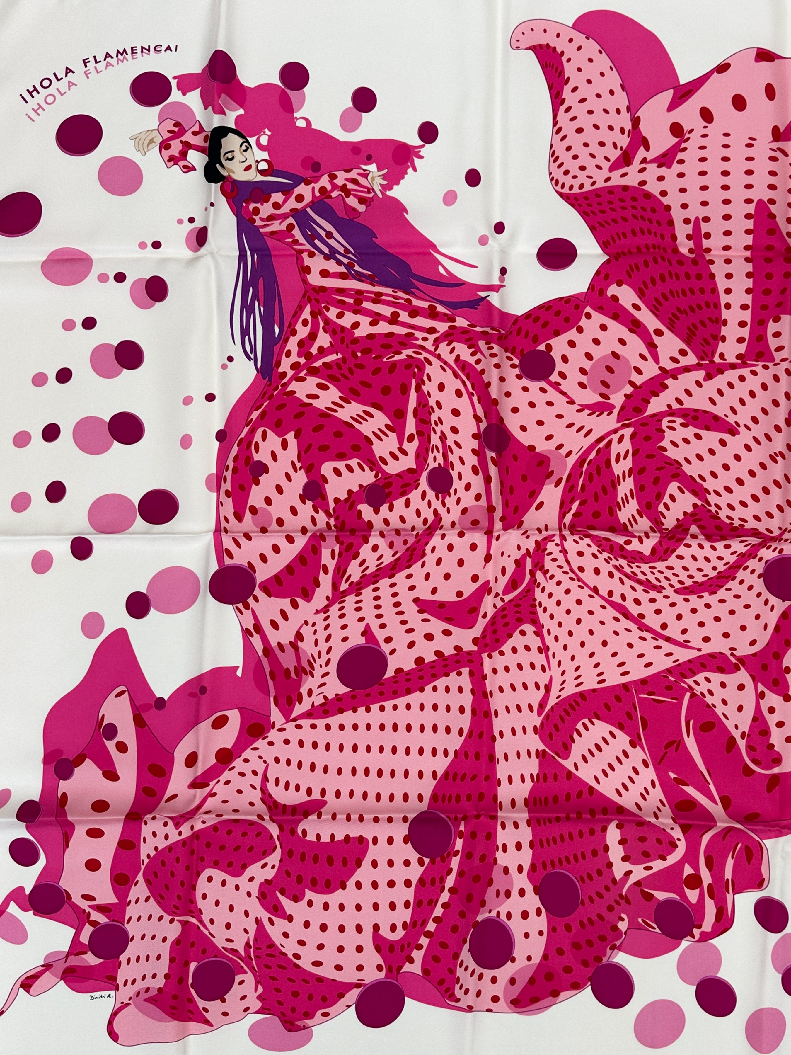 Hermès Hola Flamenca 90