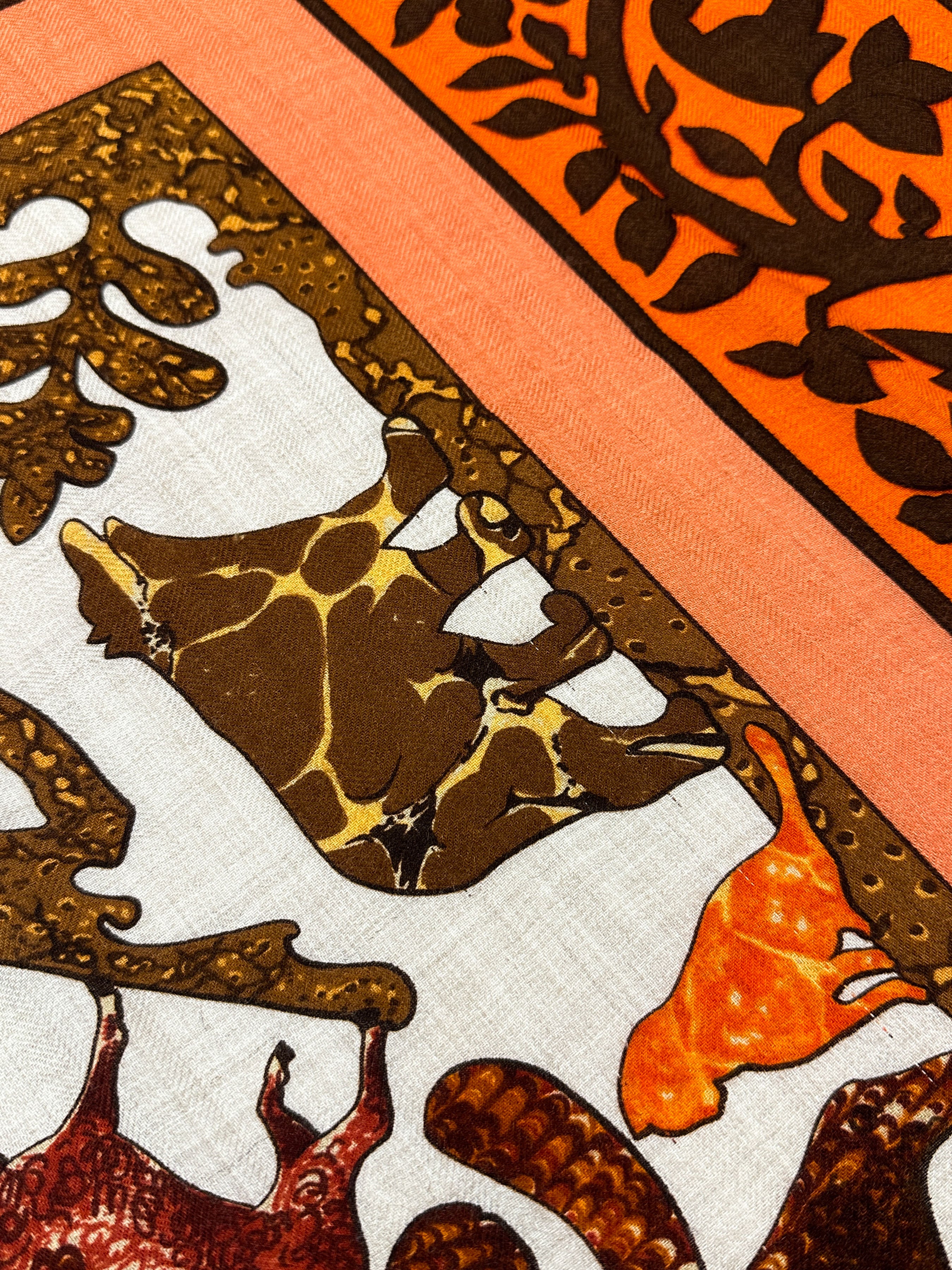 Hermès Early America Cashmere Silk 140