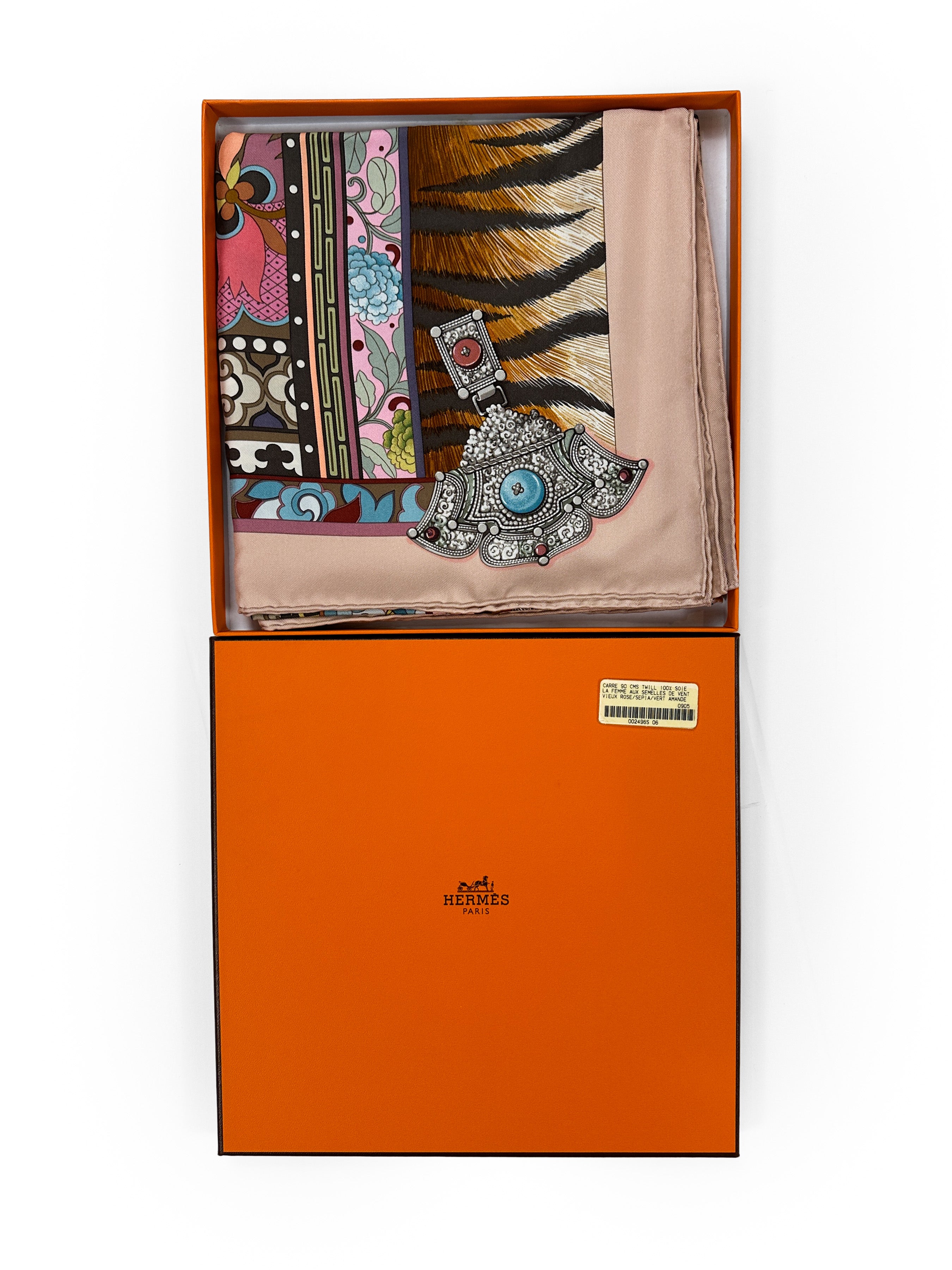 Hermès La Femme aux Semelles de Vent 90