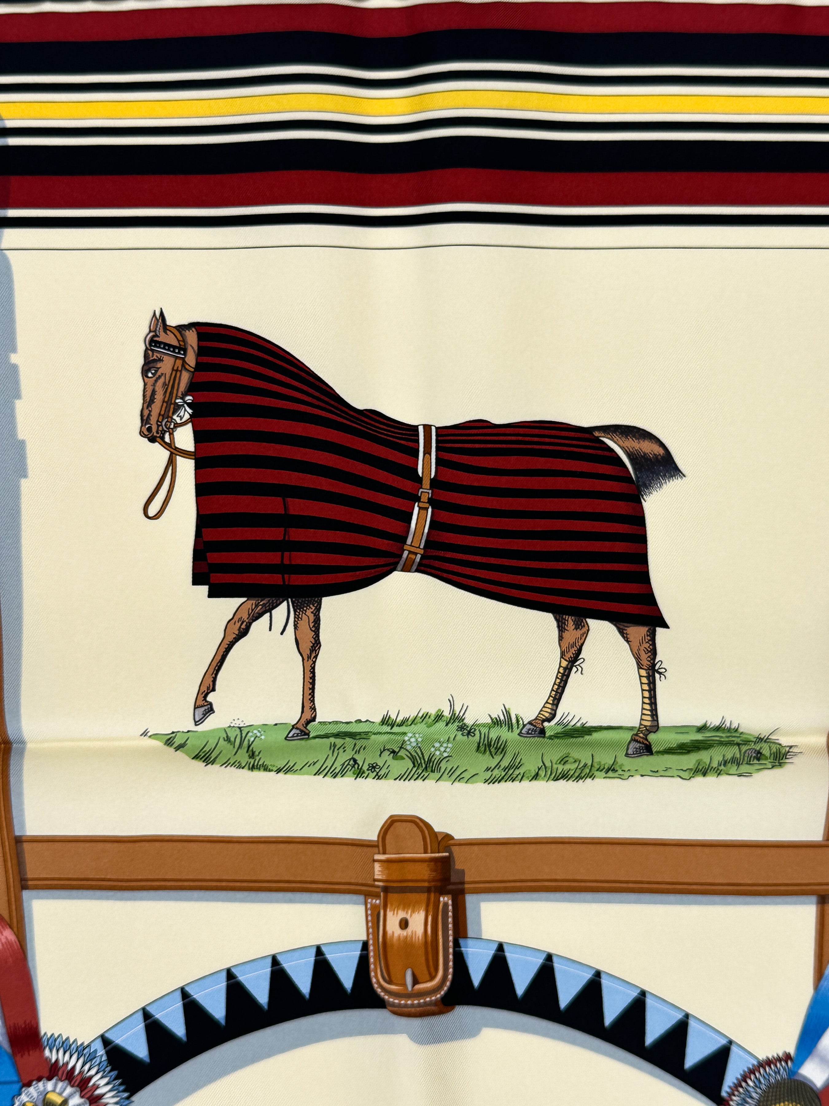 Hermès Couvertures et Tenues de Jour Forever 90