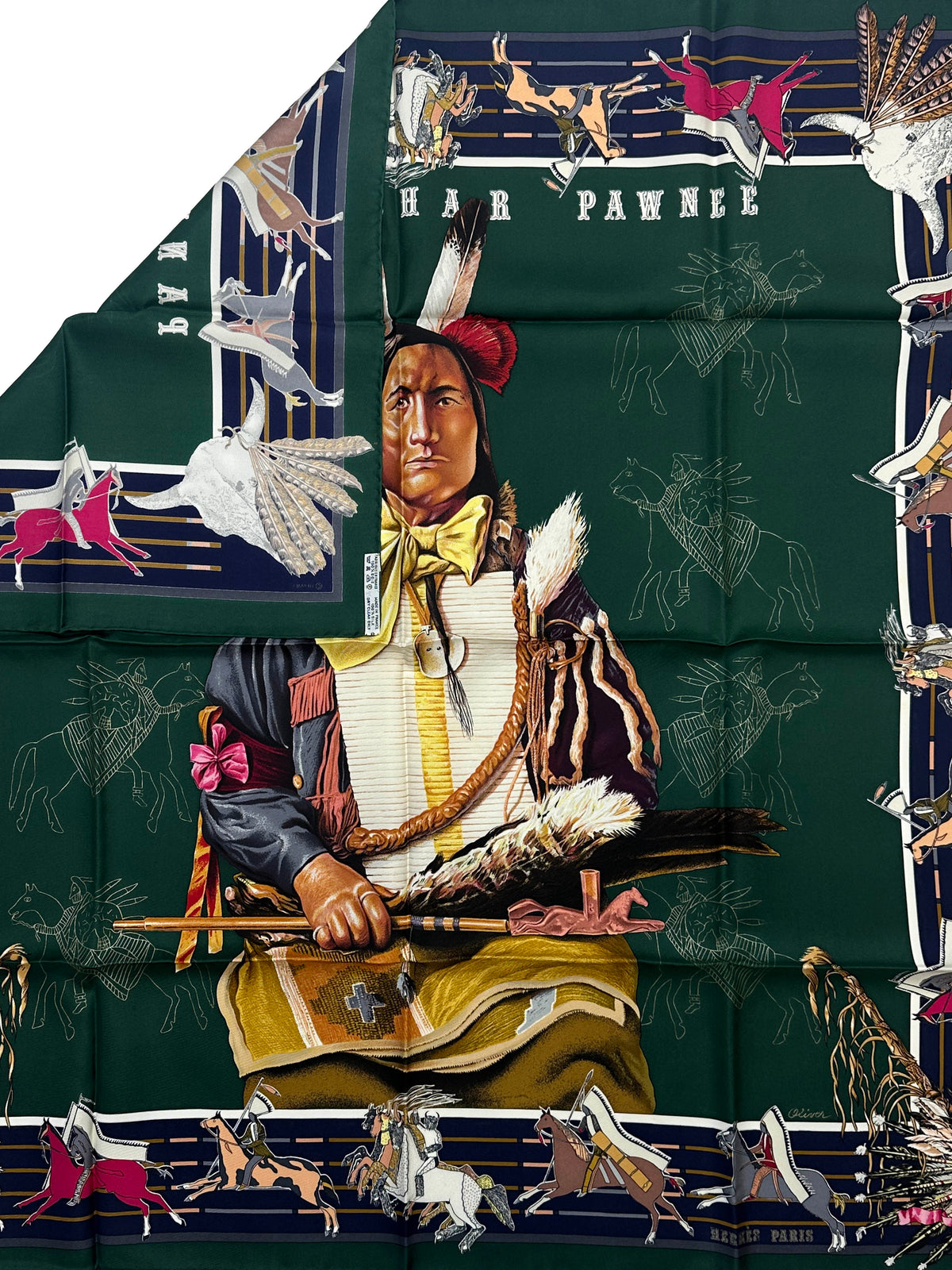 Hermès Pani La Shar Pawnee 90