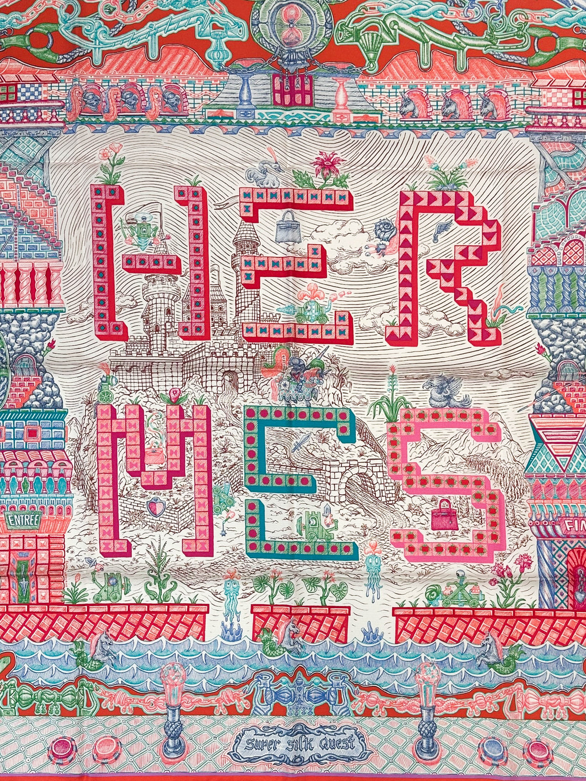Hermès Super Silk Quest 90
