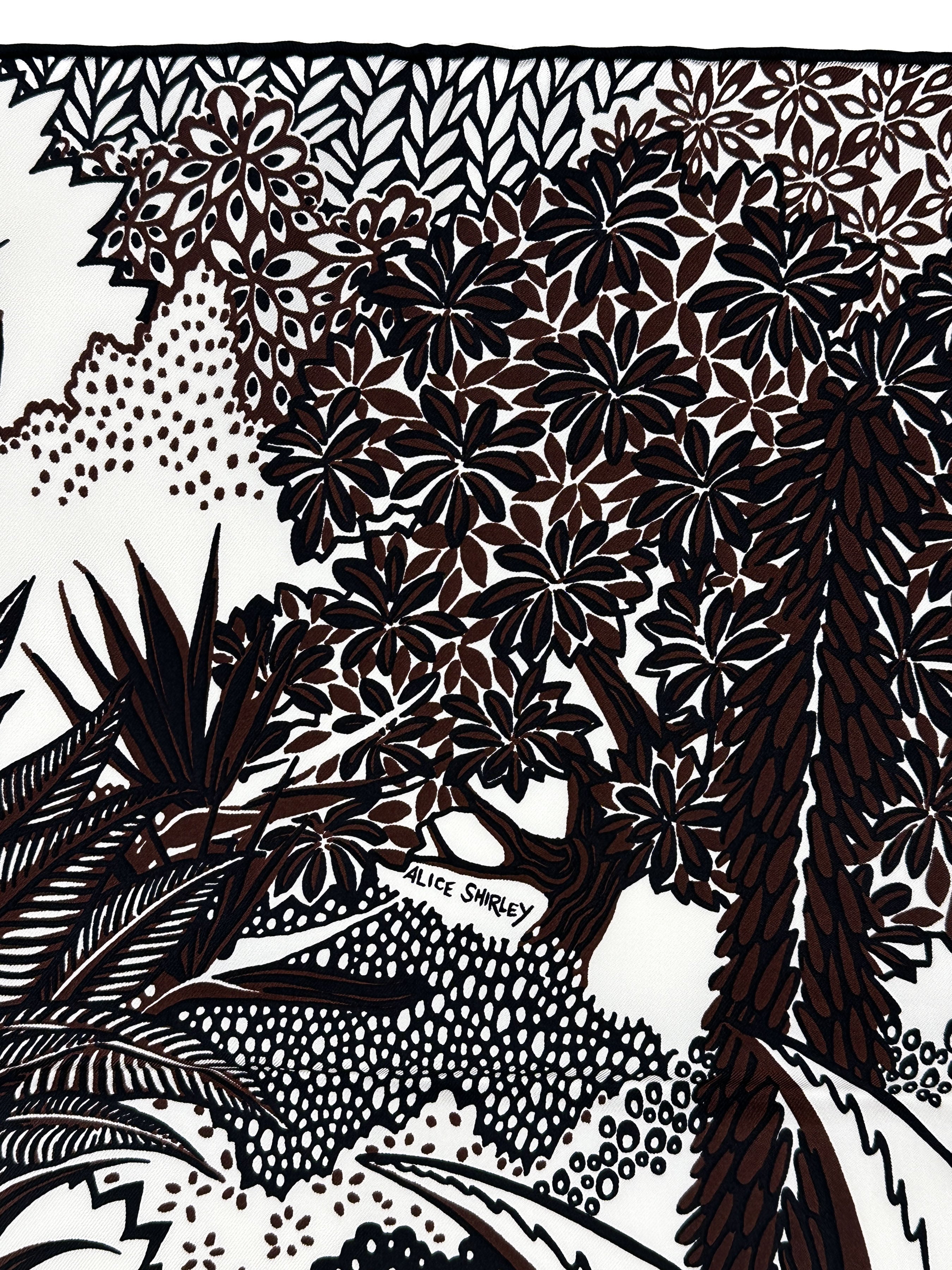 Hermès Mountain Zebra 90