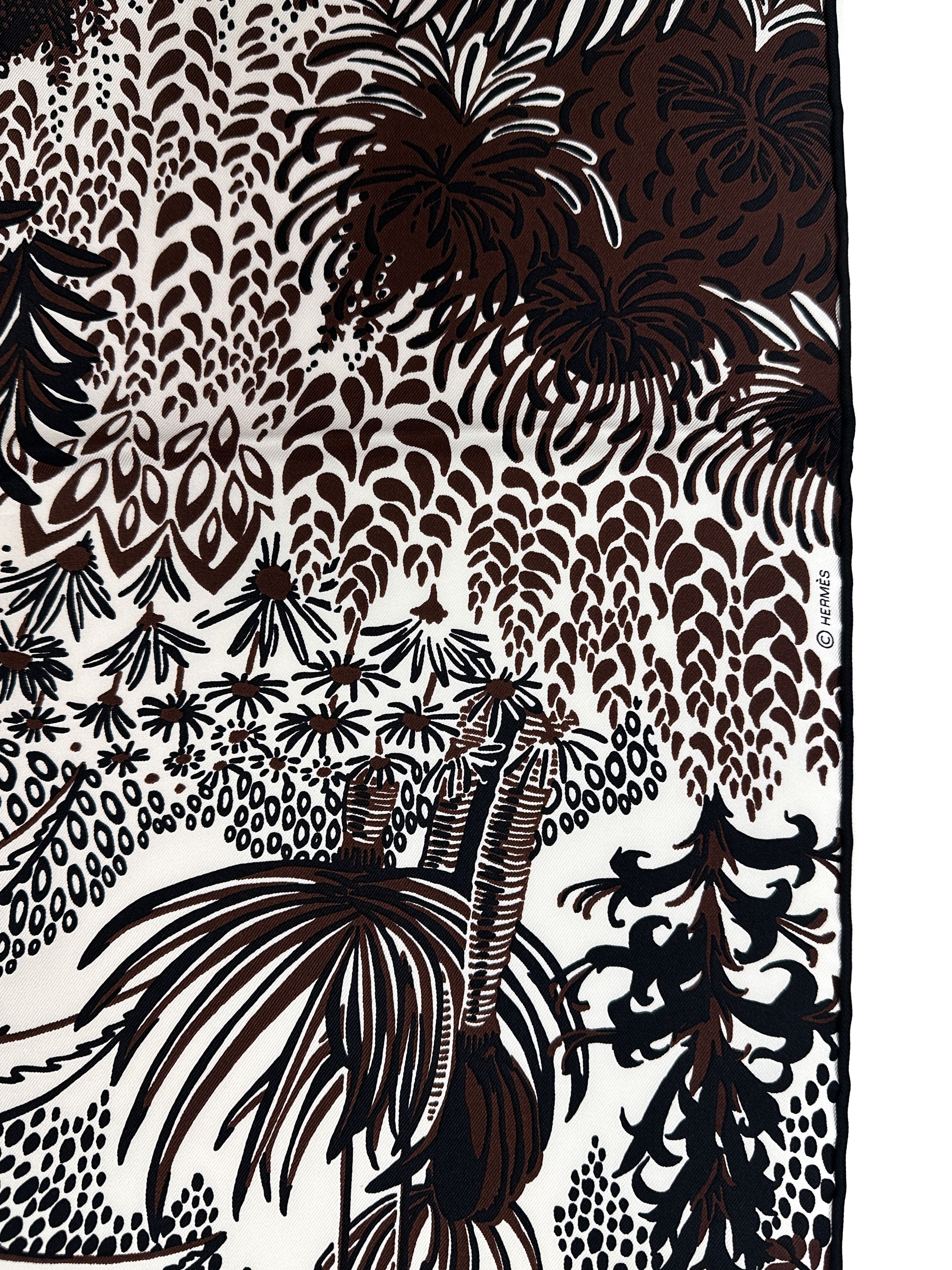 Hermès Mountain Zebra 90