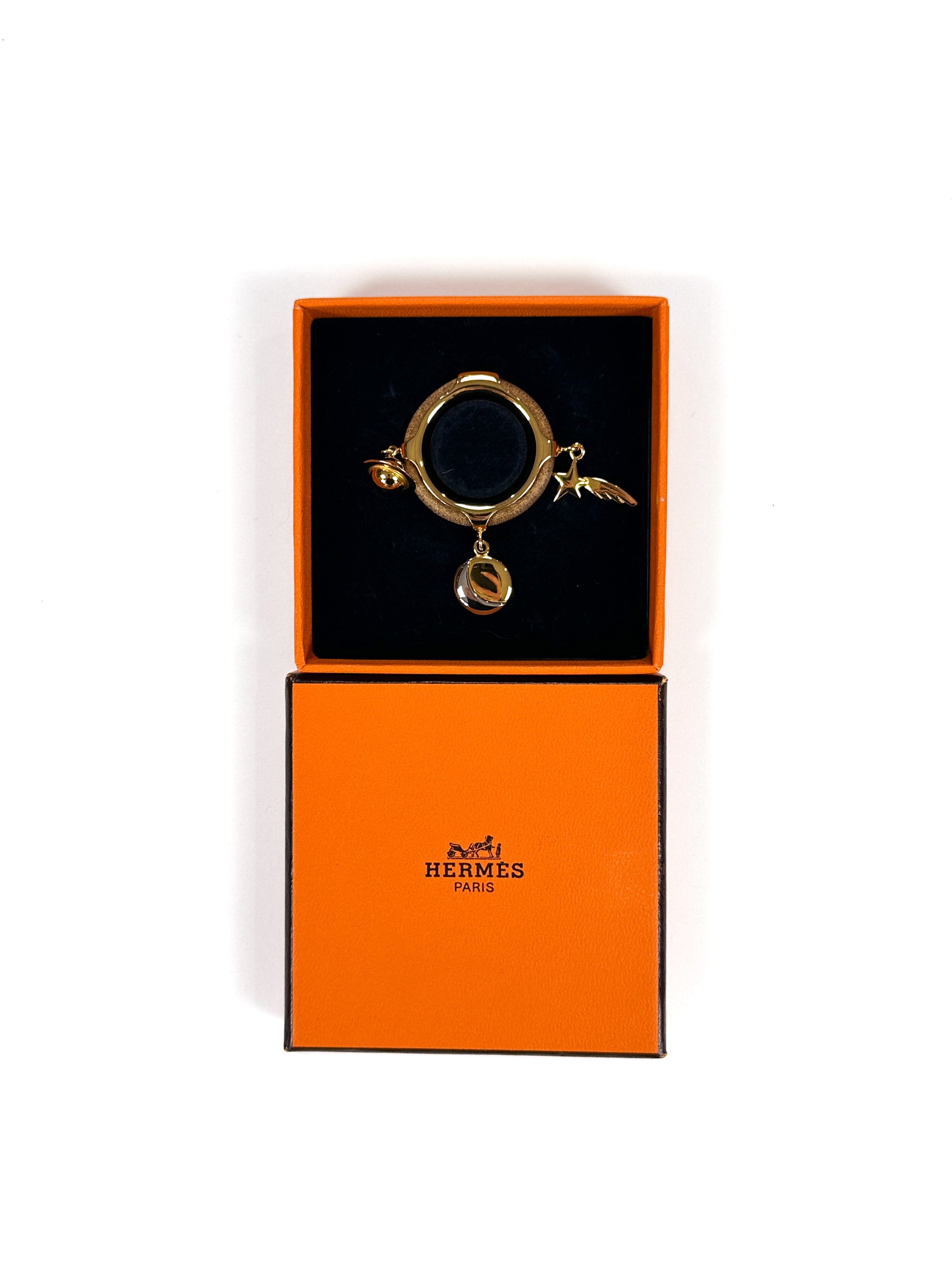 Hermès Charms Scarf Ring
