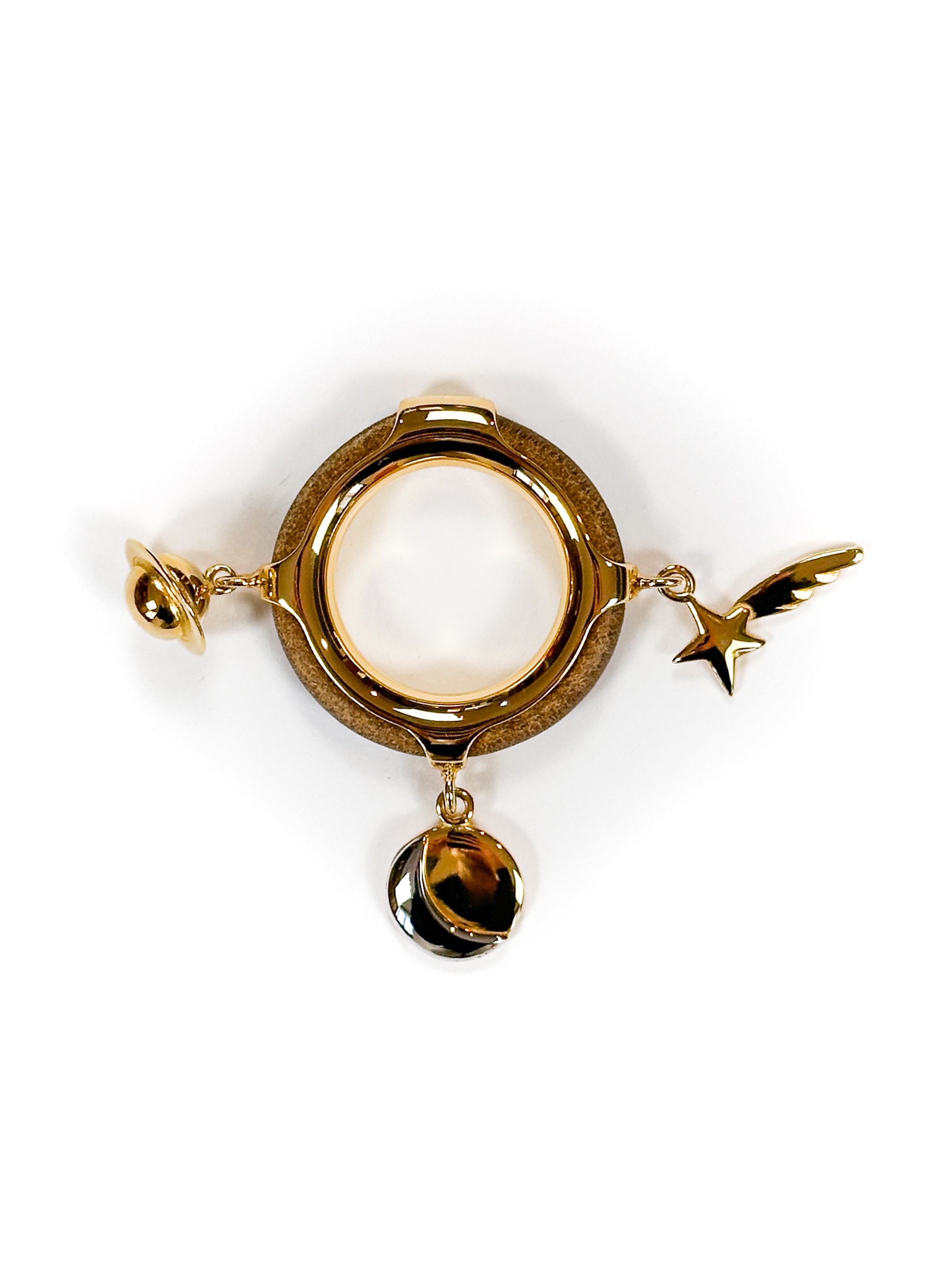Hermès Charms Scarf Ring