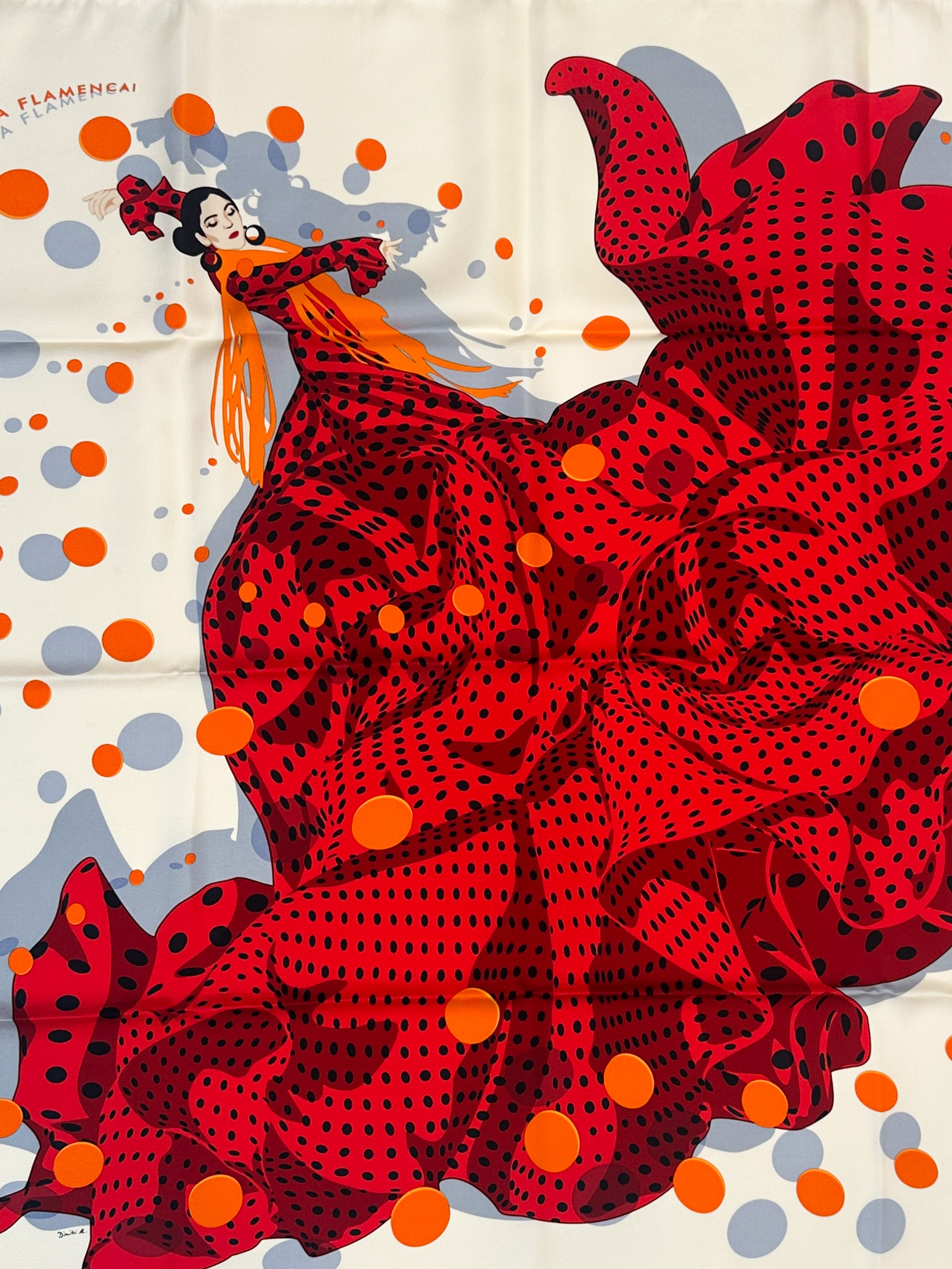 Hermès Hola Flamenca 90