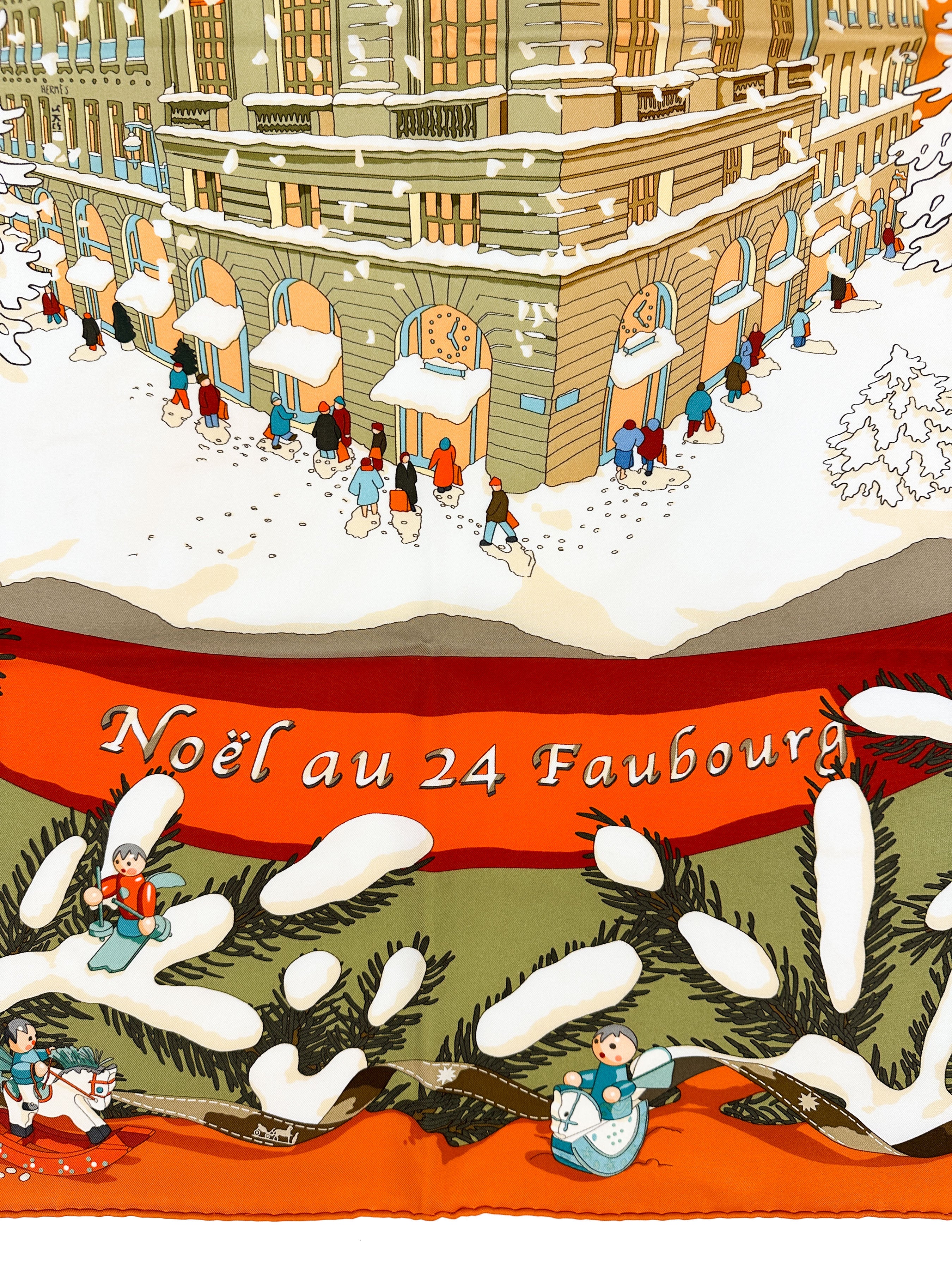 Hermès Noël au 24 Faubourg 90