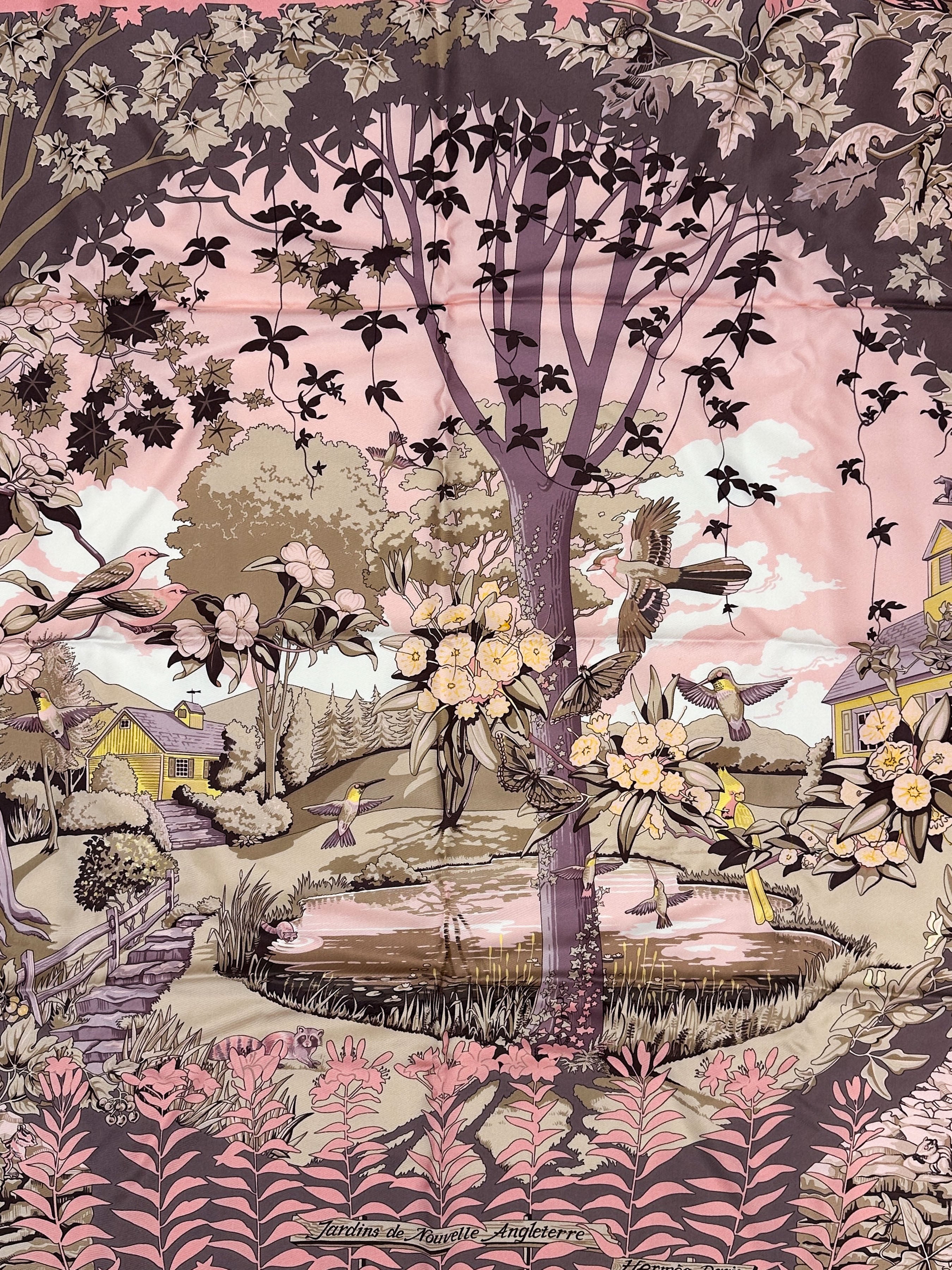 Hermès Jardins de la Nouvelle Angleterre 90