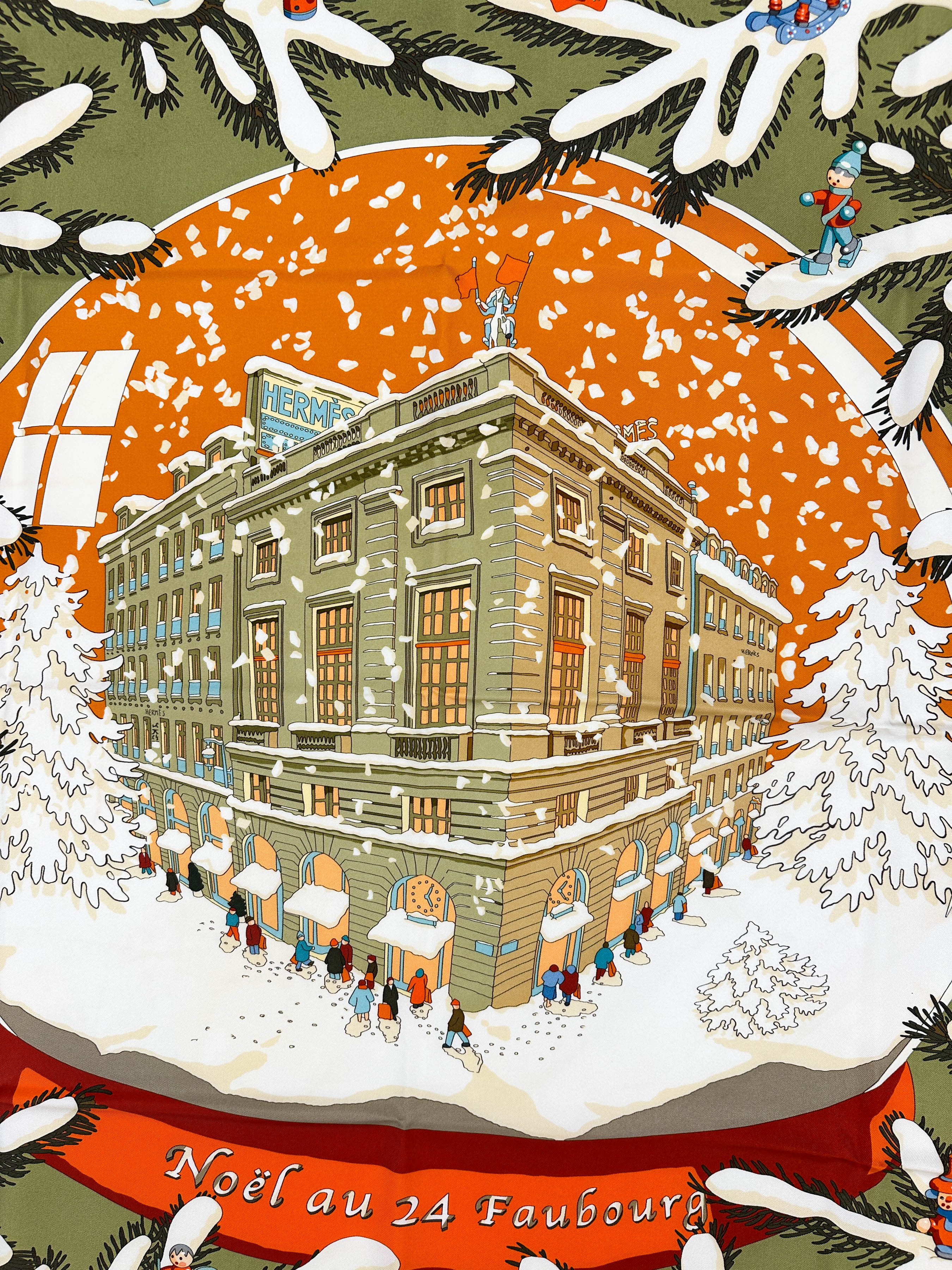 Hermès Noël au 24 Faubourg 90