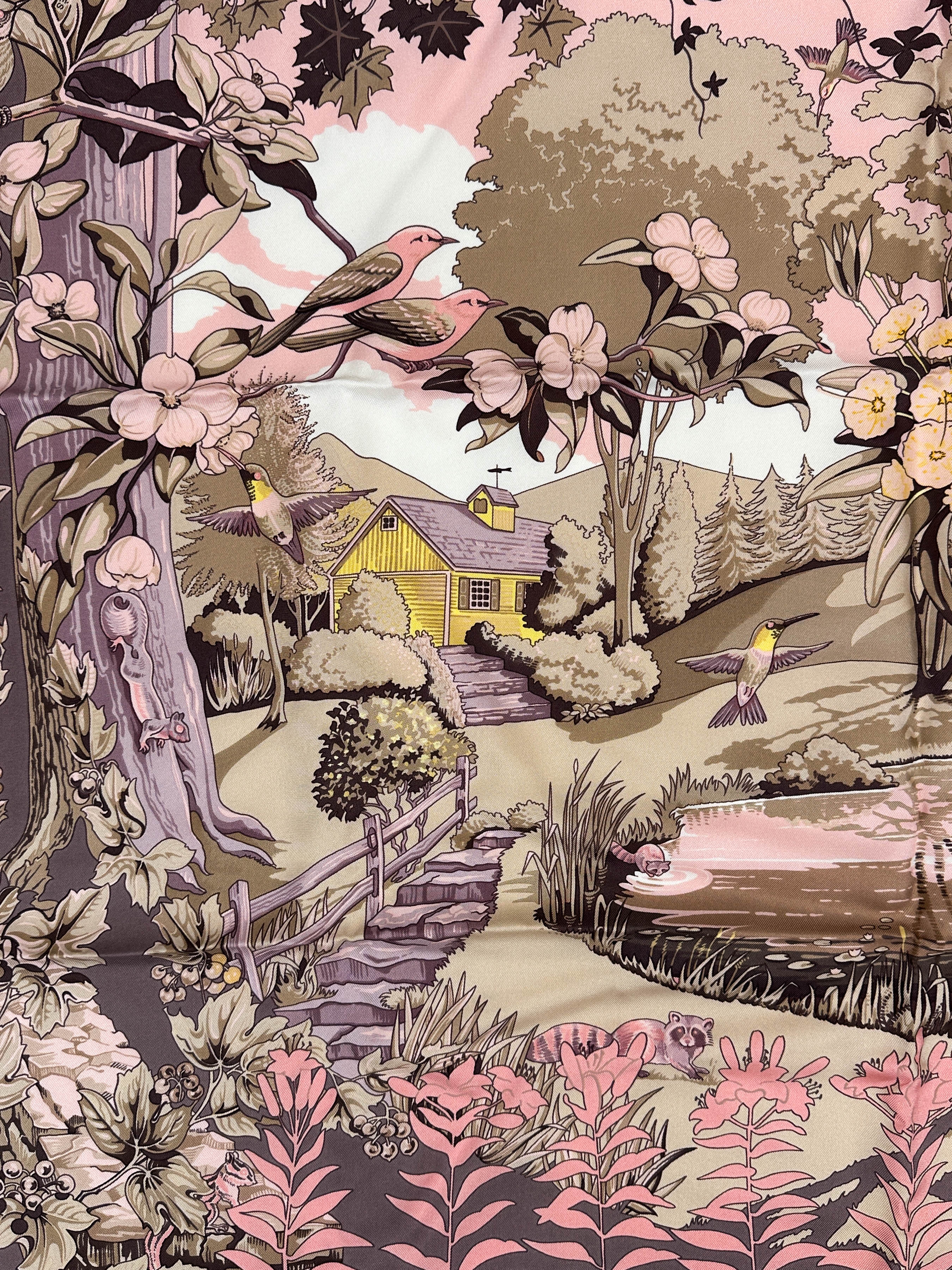 Hermès Jardins de la Nouvelle Angleterre 90
