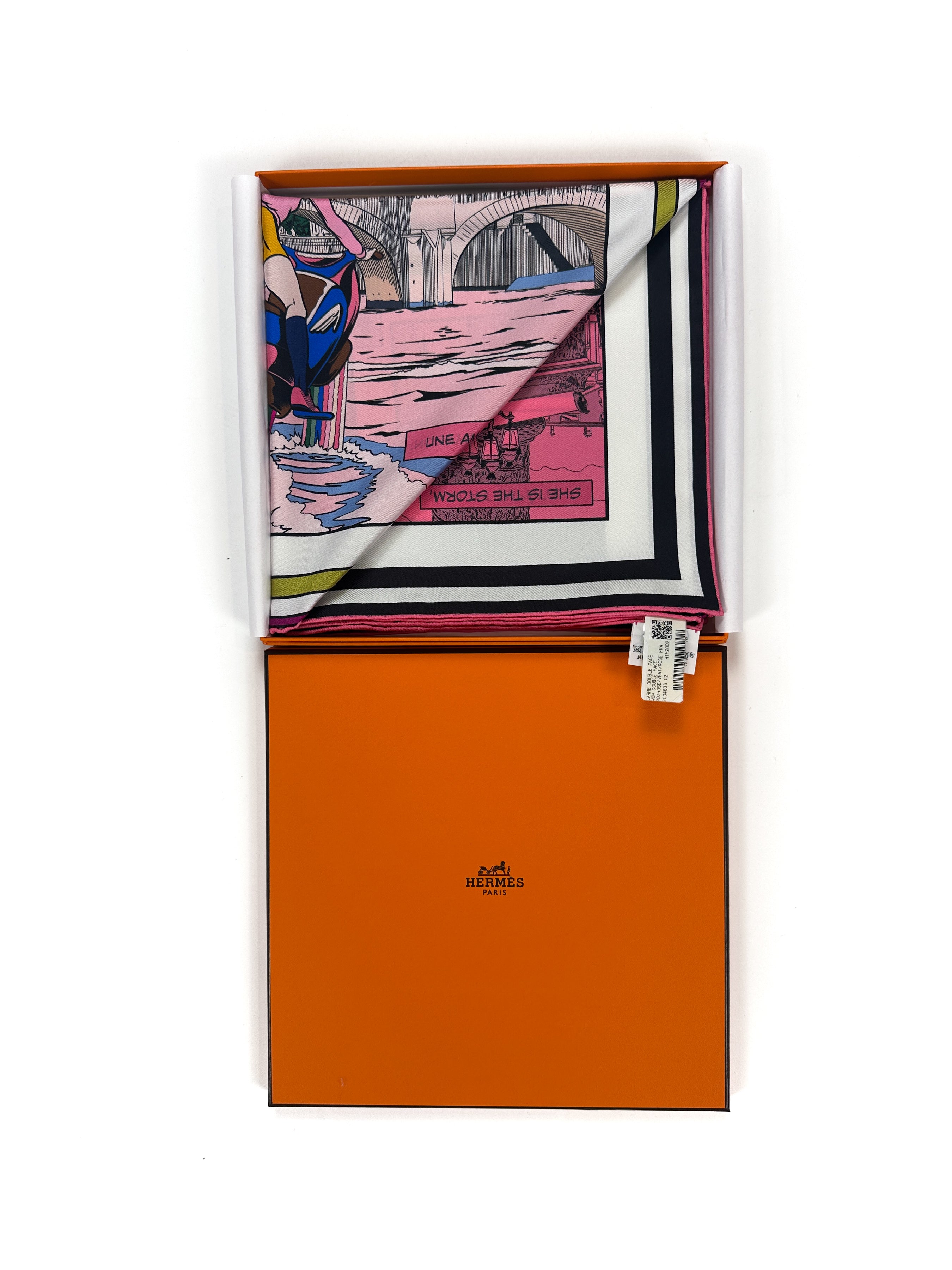 Hermès Wow Double Face 90