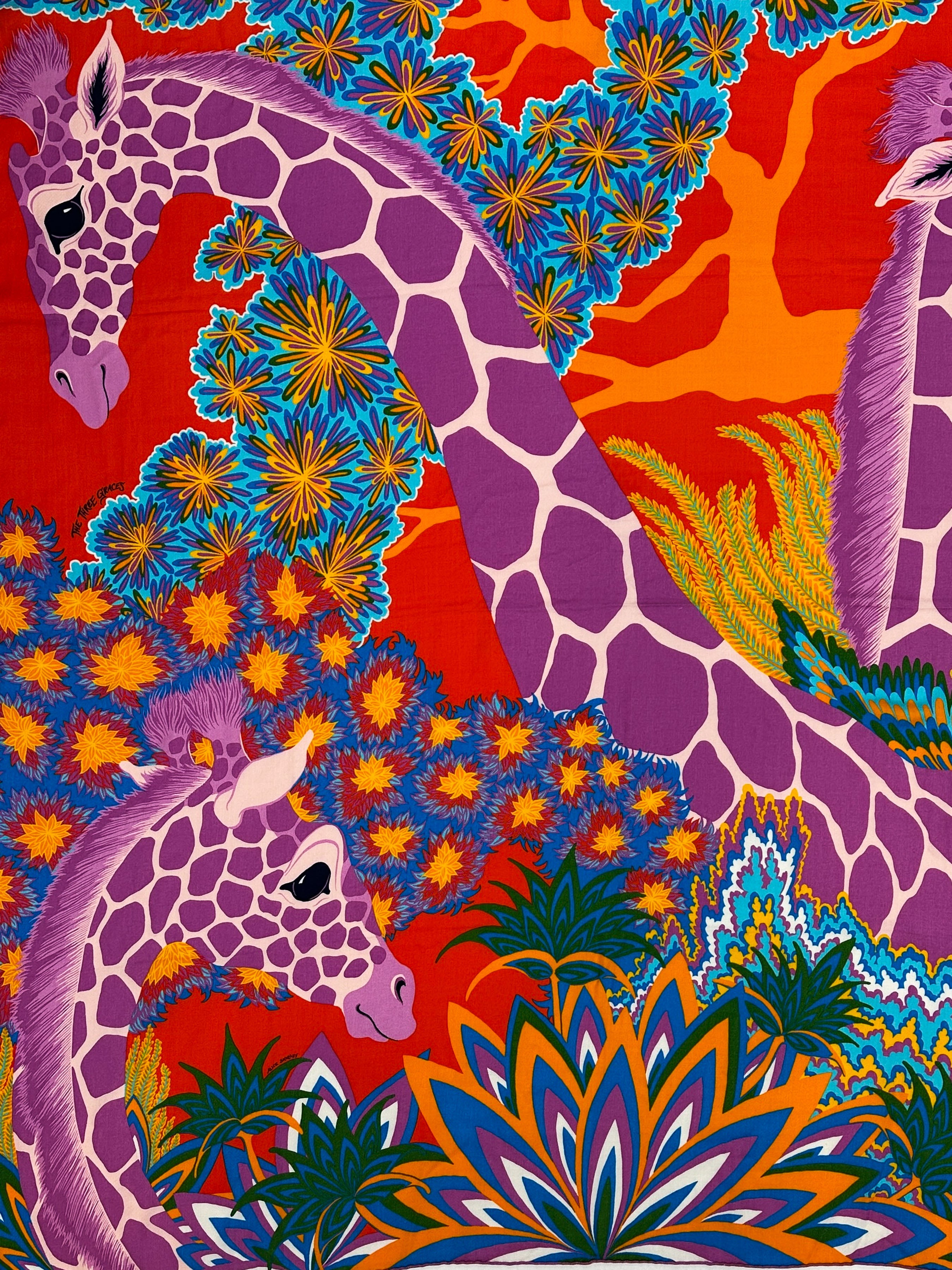 Hermès The Three Graces Cashmere Silk 140